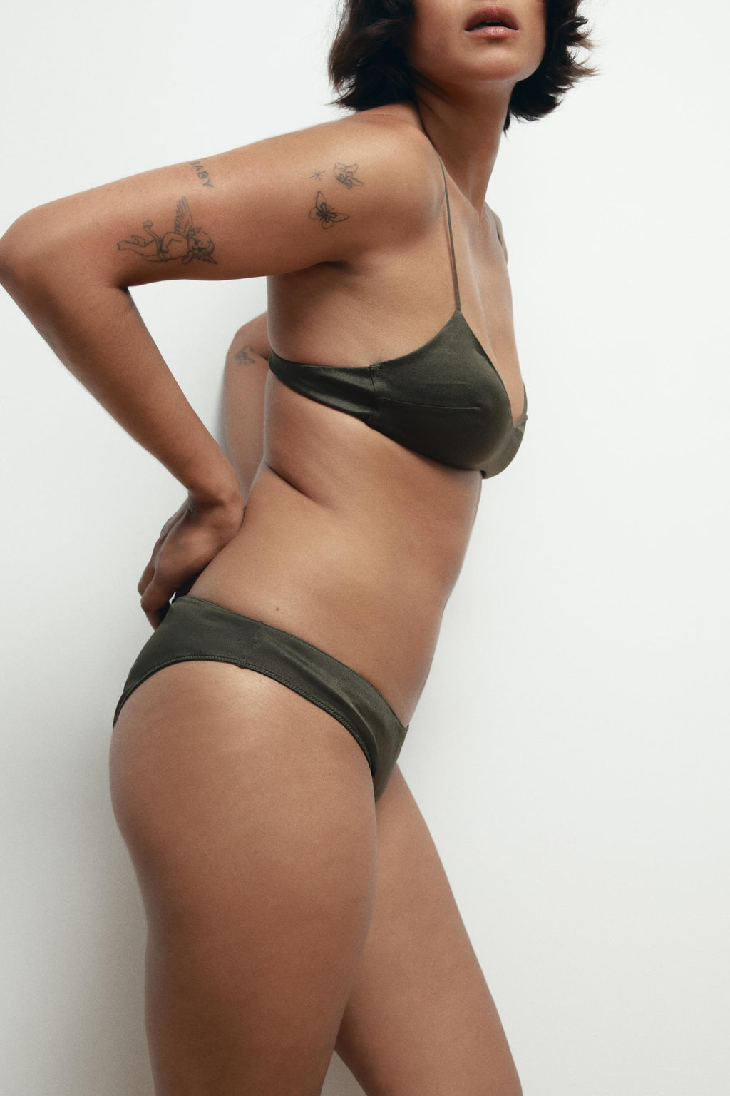 TEXTURED BRIEFS WITH SILK - Zara фото 3