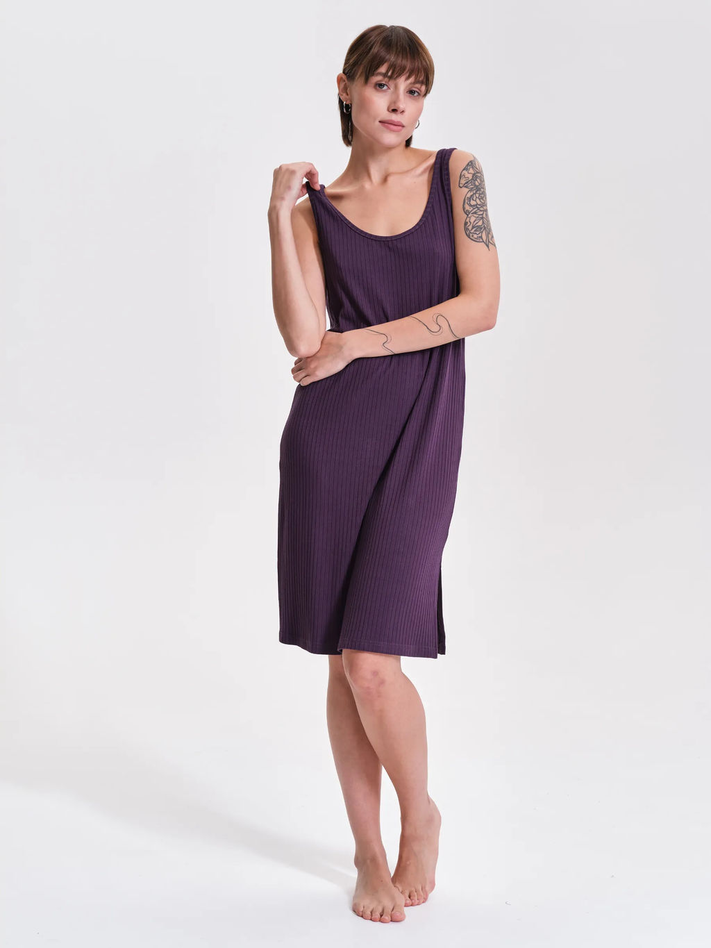 PELICAN, платье женское, Сливовый  фото 2