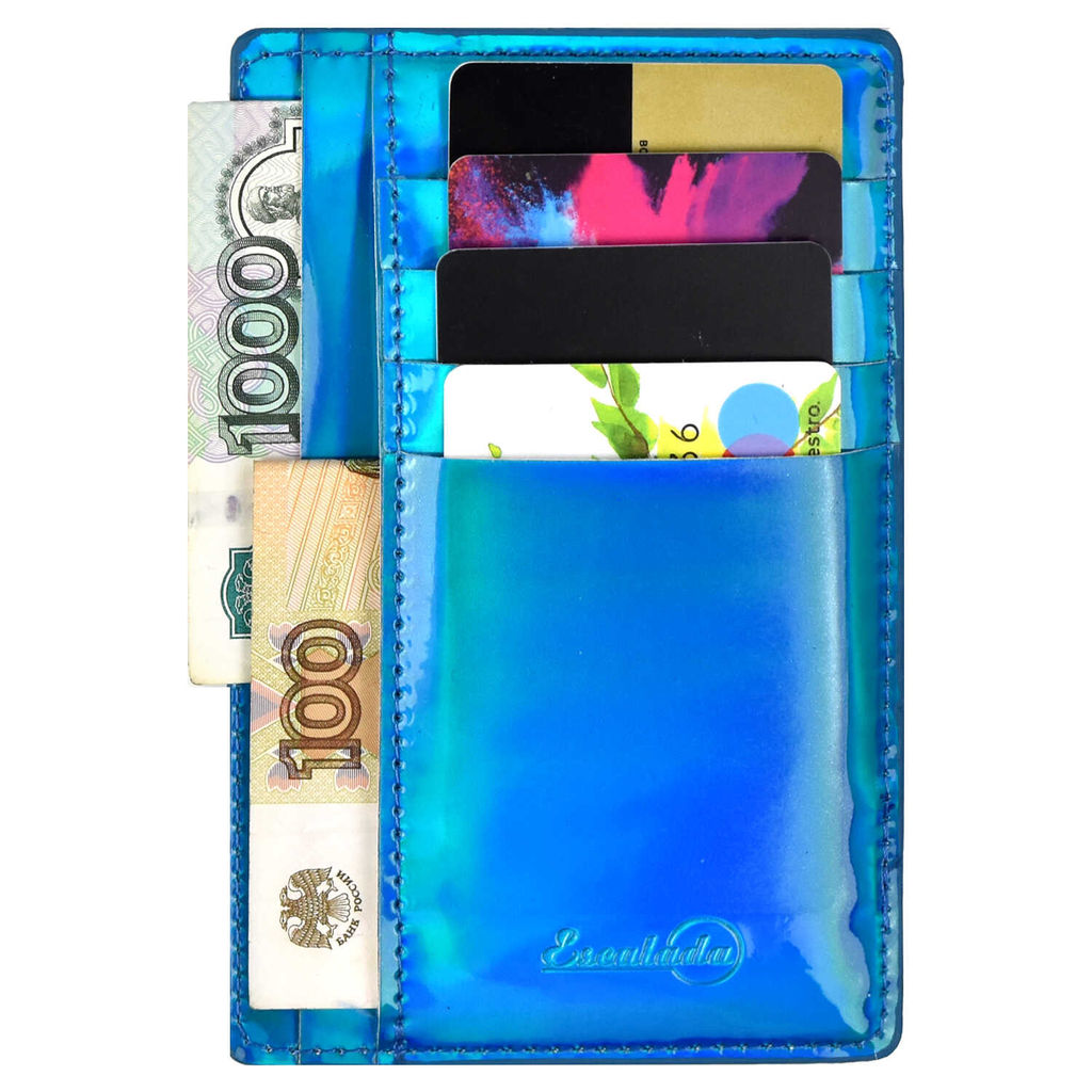 Чехол д/пласт. карт арт.48414/50 ГОЛОГРАФИК СИНИЙ - Феникс+ фото 5