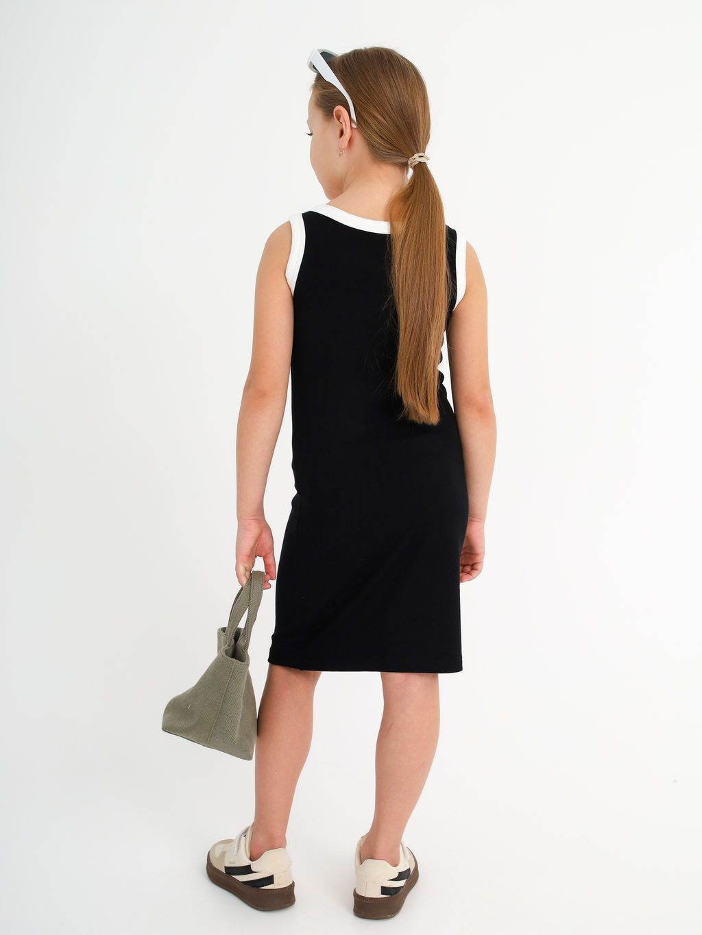 Платье-майка V Rubchik, черное - Inzibe фото 4