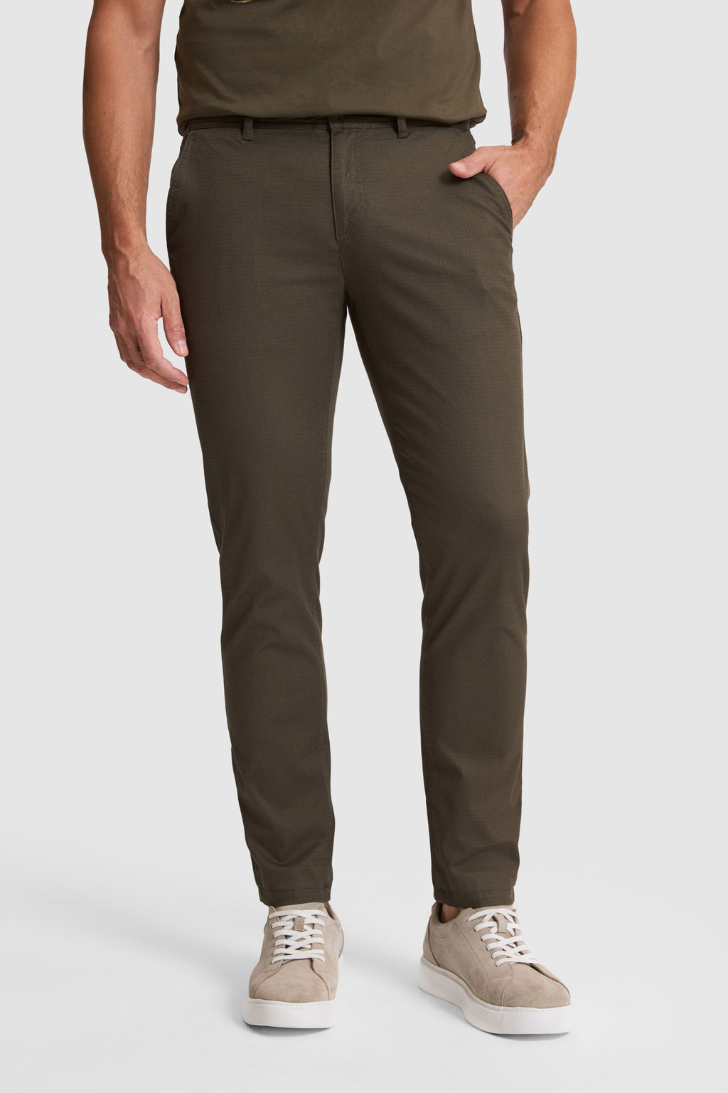 Erkek Koyu Haki Kanvas / Chino Pantolon - U.s. polo assn фото 2