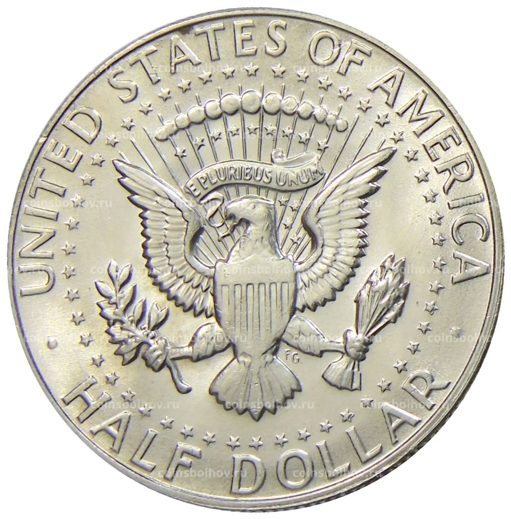 1/2 доллара (50 центов) 1968 года D США