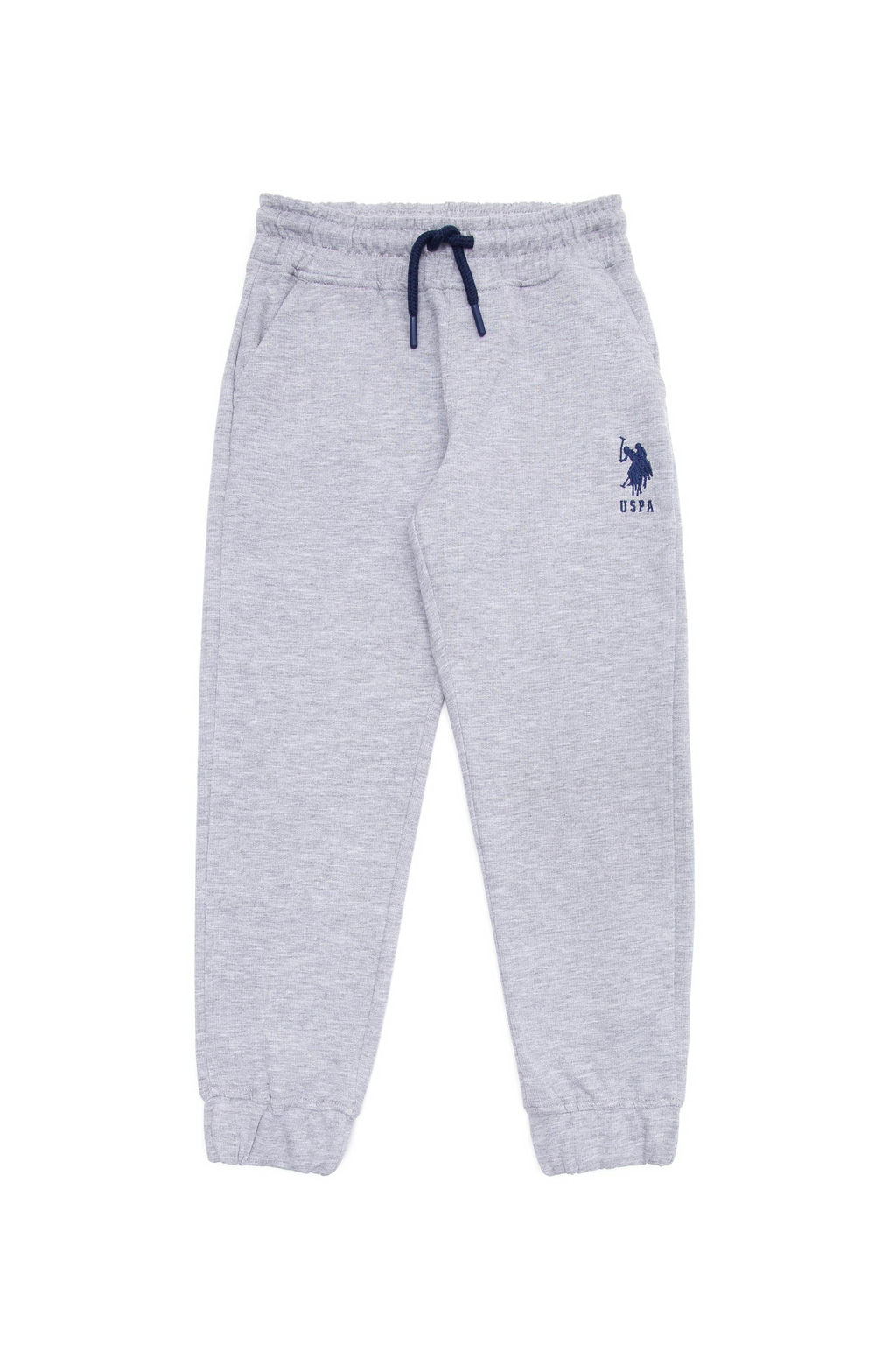 Серые меланжевые спортивные штаны для мальчика - U.s. polo assn фото 3