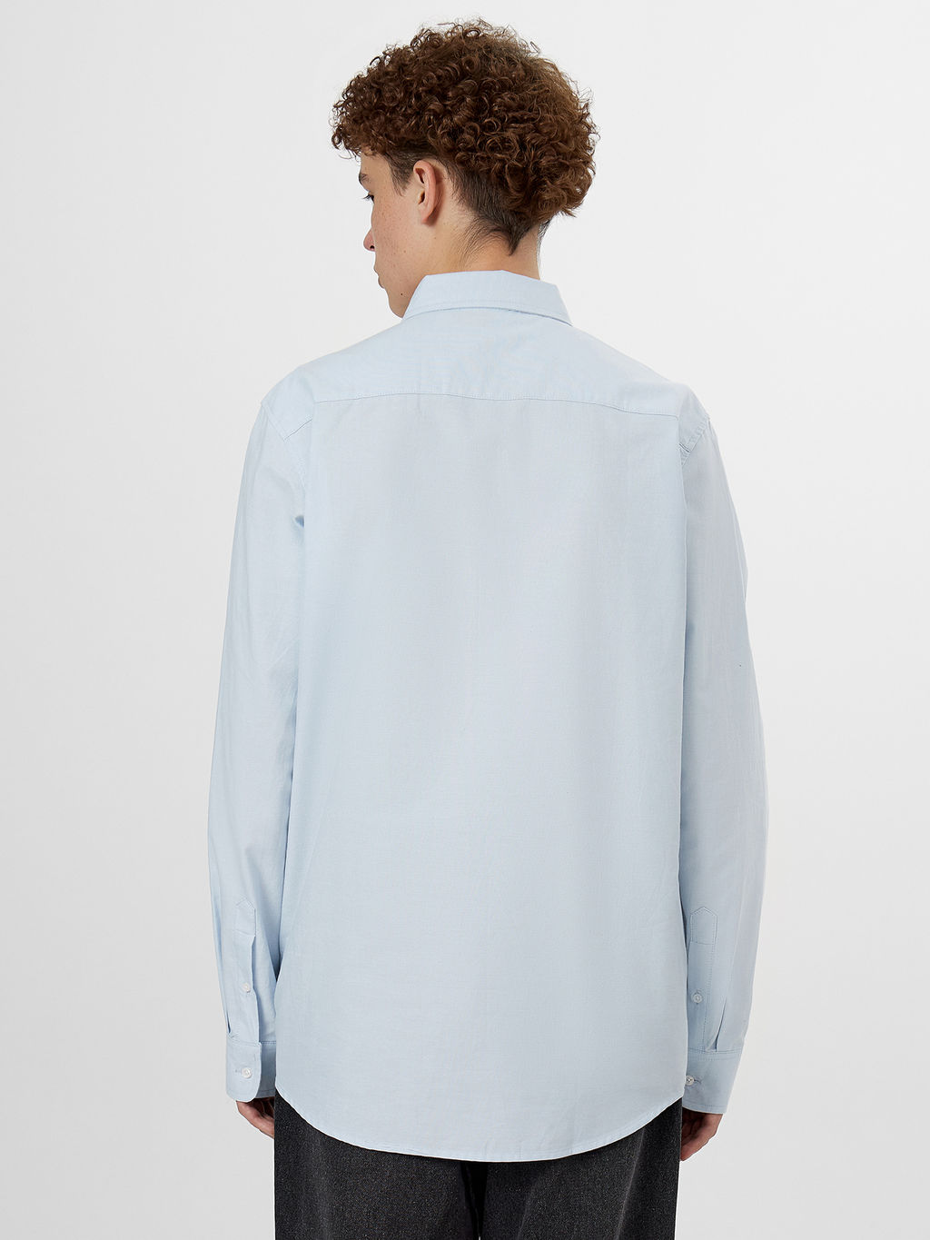 Рубашка мужская голубая - Mark formelle фото 2