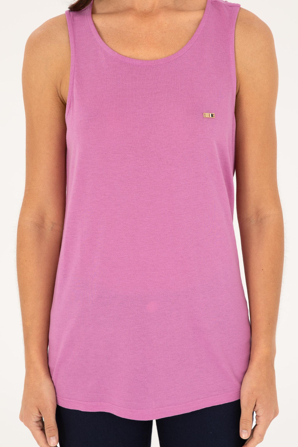 U. S. Polo Assn / Женская фиолетовая футболка - U.s. polo assn фото 6