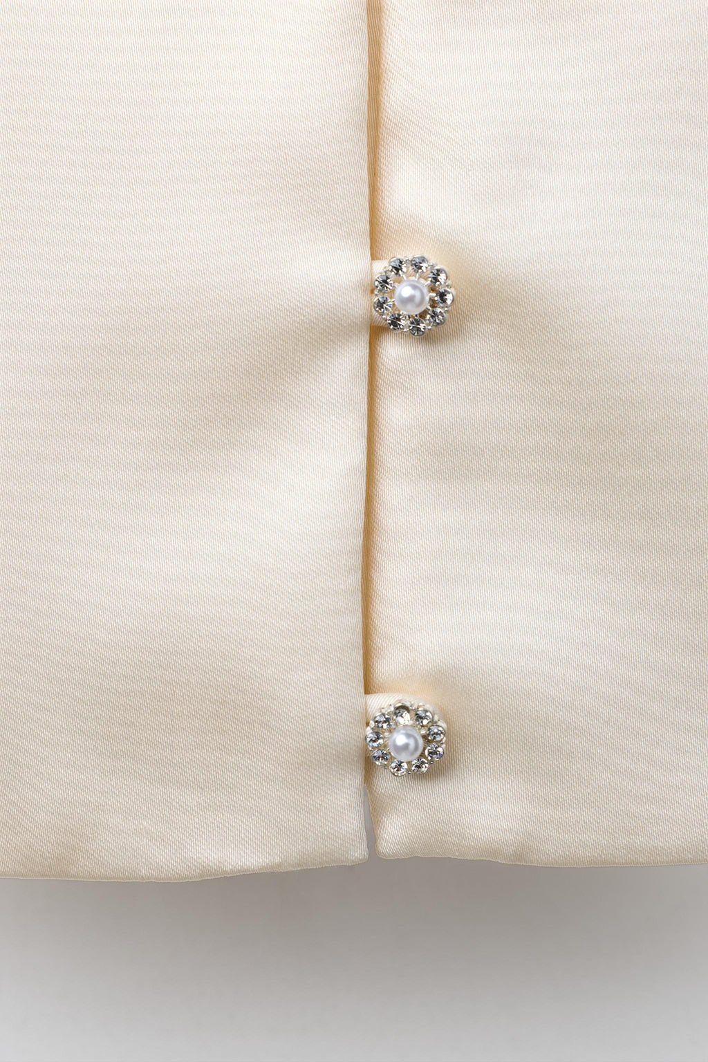 SATIN WAISTCOAT WITH RHINESTONE BUTTONS - Zara фото 4