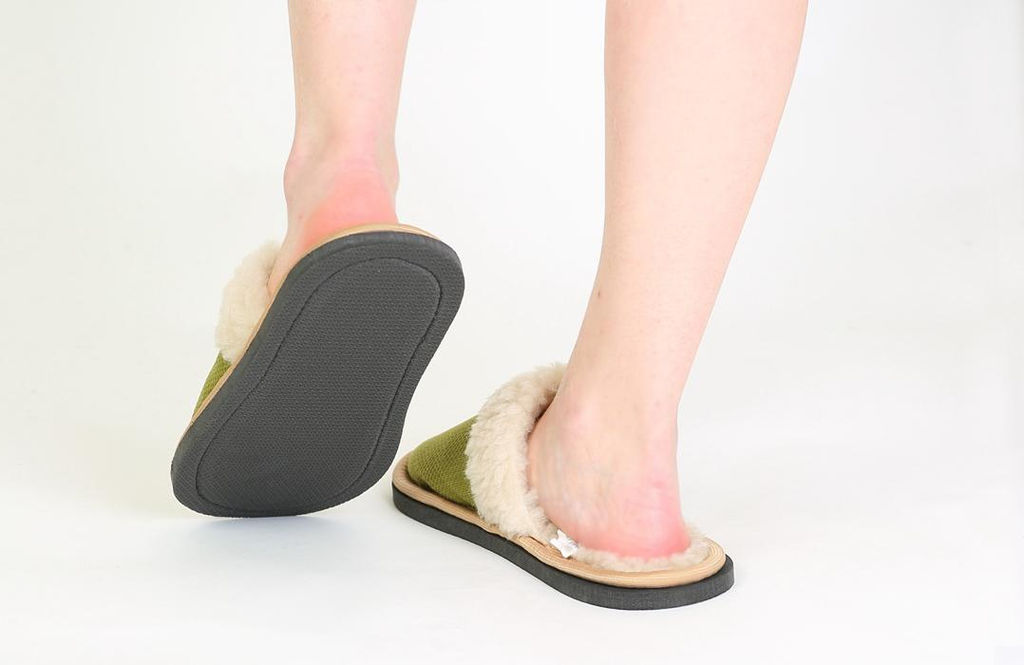 Тапочки-шлепанцы арт.3010-56 ТВИСТ Олива - Altro фото 2