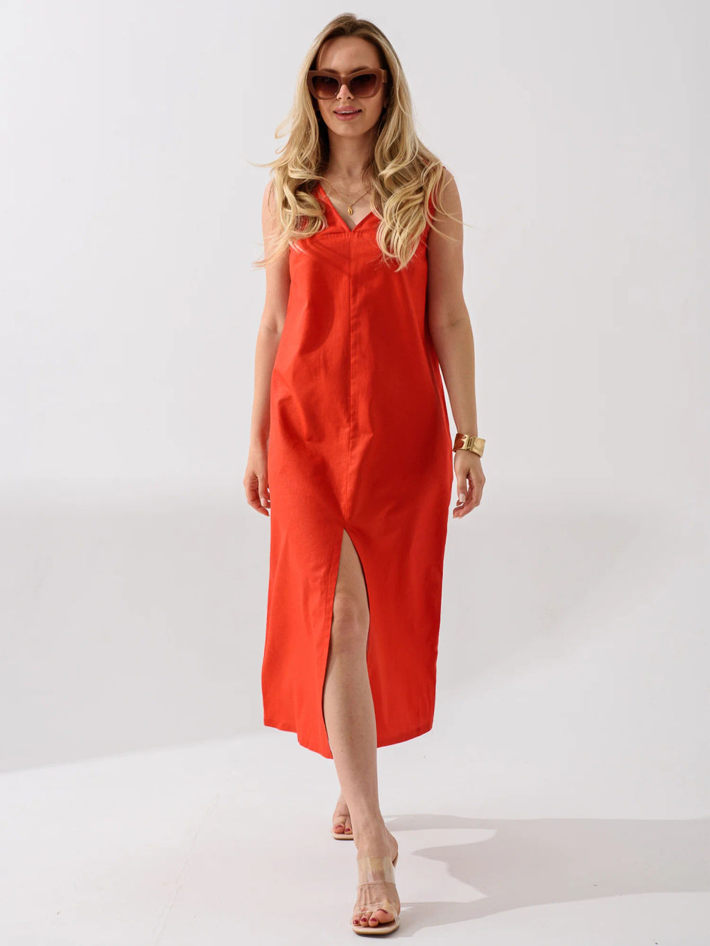 Сарафан платье Хлопок 70% Лён 30%