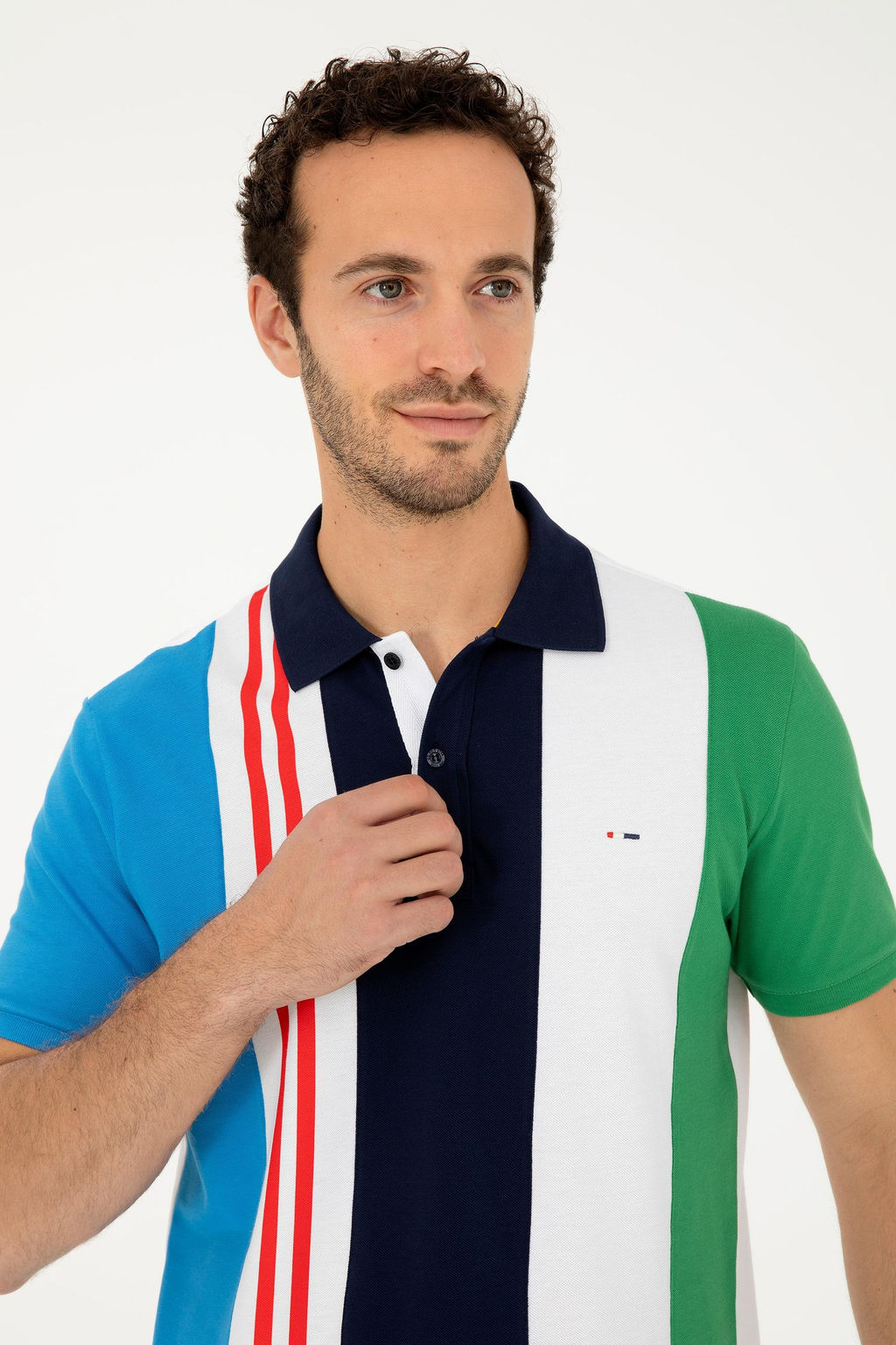 Мужская темно-синяя футболка - U.s. polo assn фото 2