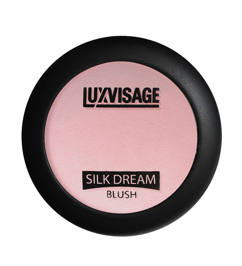 LuxVisage Румяна "SILK DREAM" тон 1 розовый
