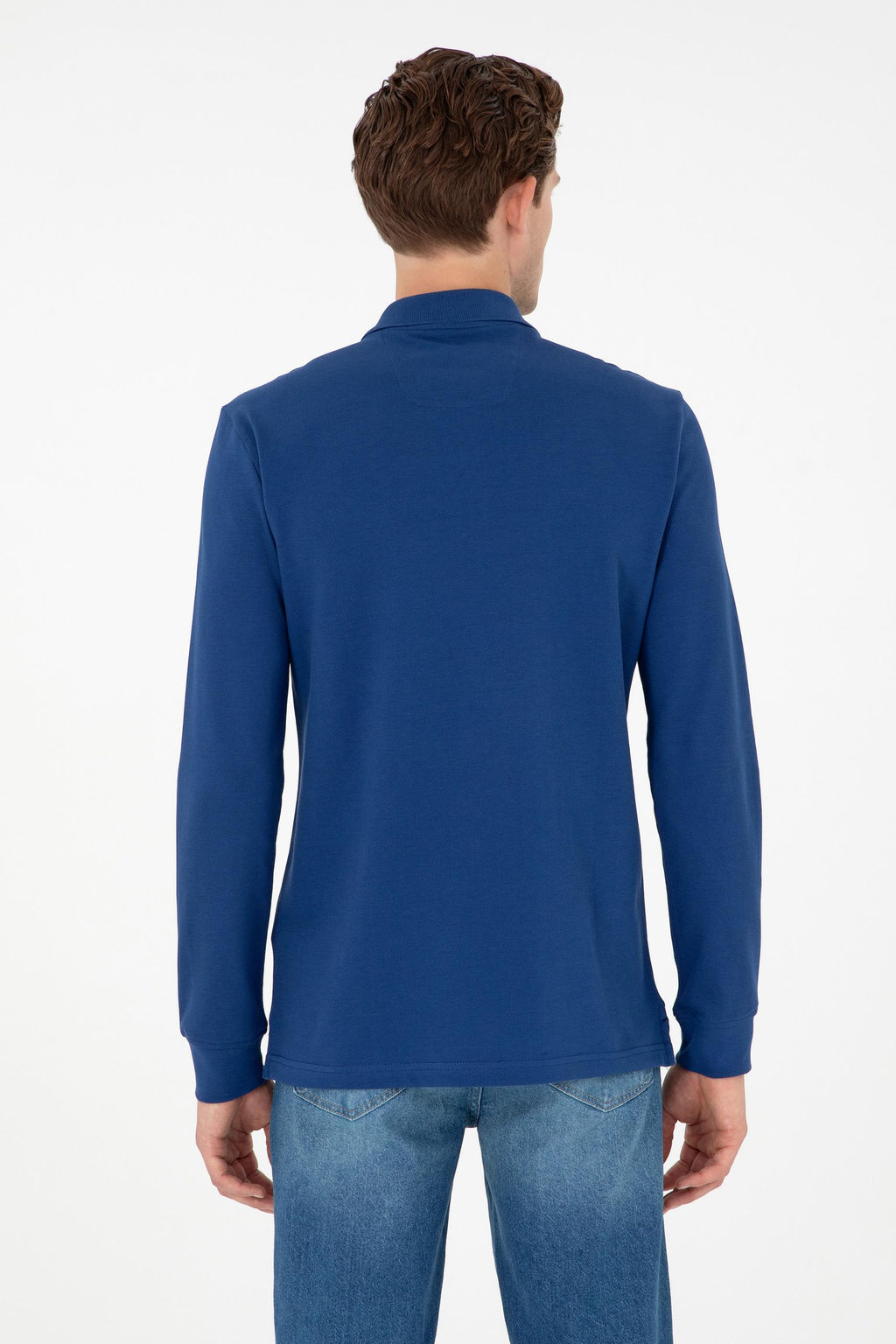 Мужской базовый свитшот цвета индиго Неожиданная скидка в корзине - U.s. polo assn фото 5