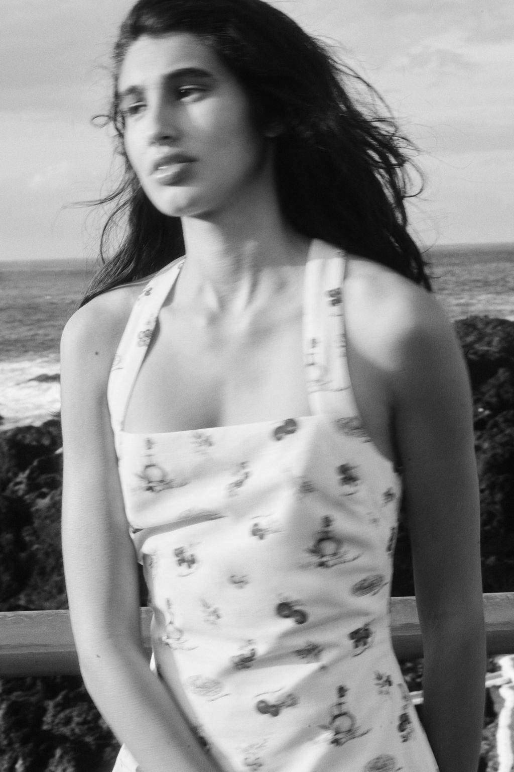 Vestido estampado con detalle girado - H&m фото 3