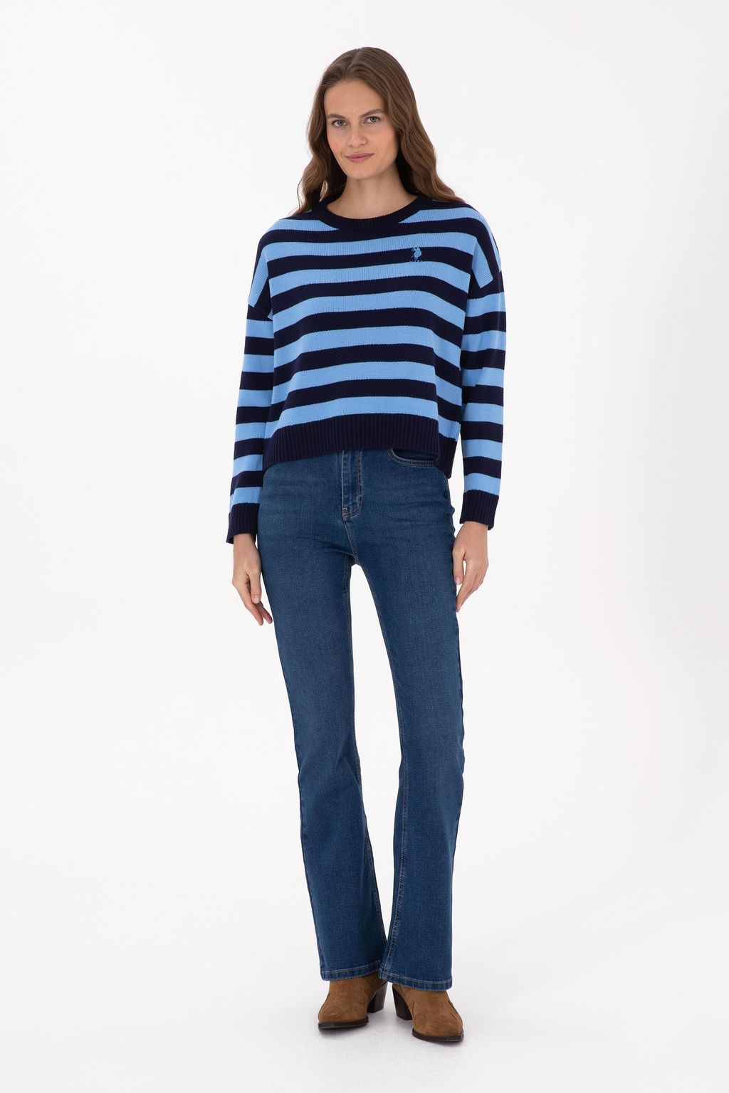 Kad_n Lacivert Kazak - U.s. polo assn фото 4