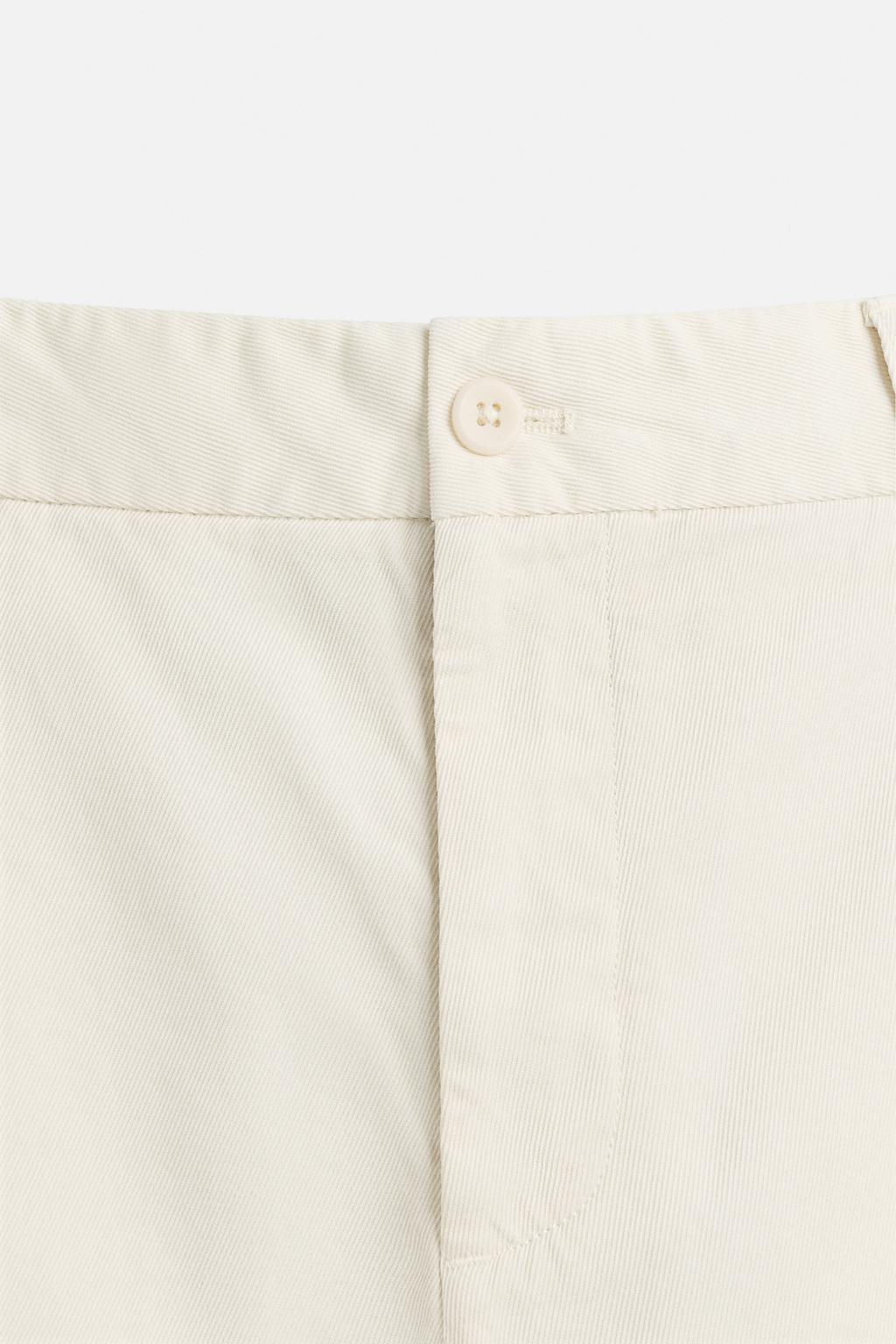 TWILL CHINO TROUSERS - Zara фото 8