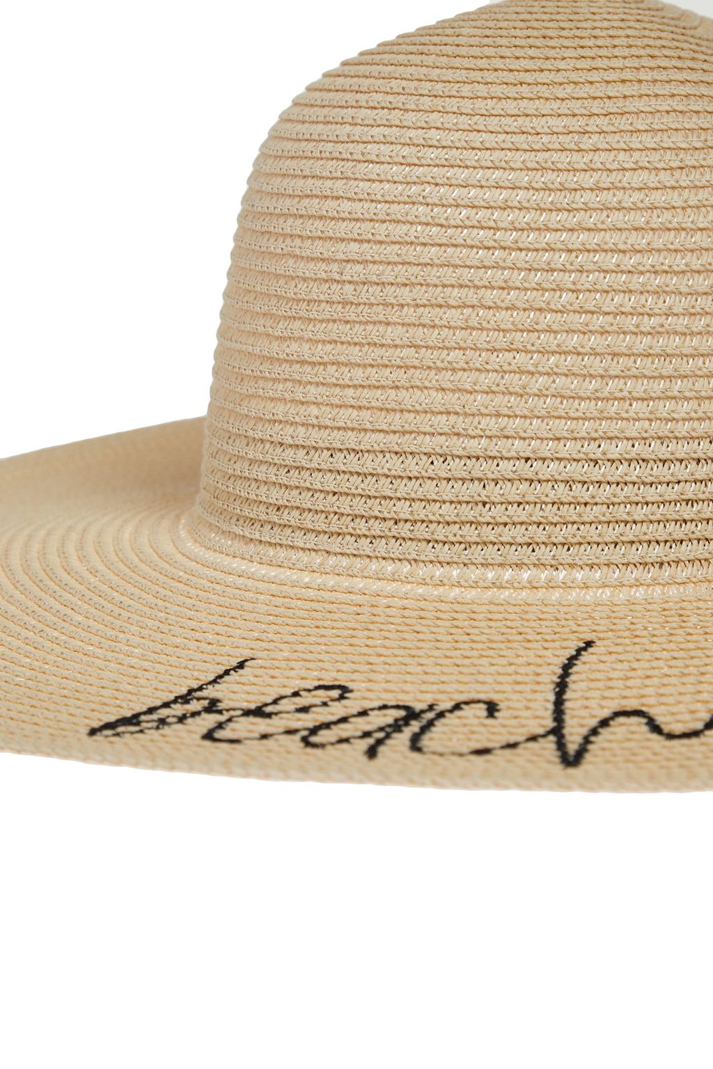 Bej Slogan Detayl? Has?r Kad?n Sapka TWOSS23SP00014 - Trendyolmilla фото 6