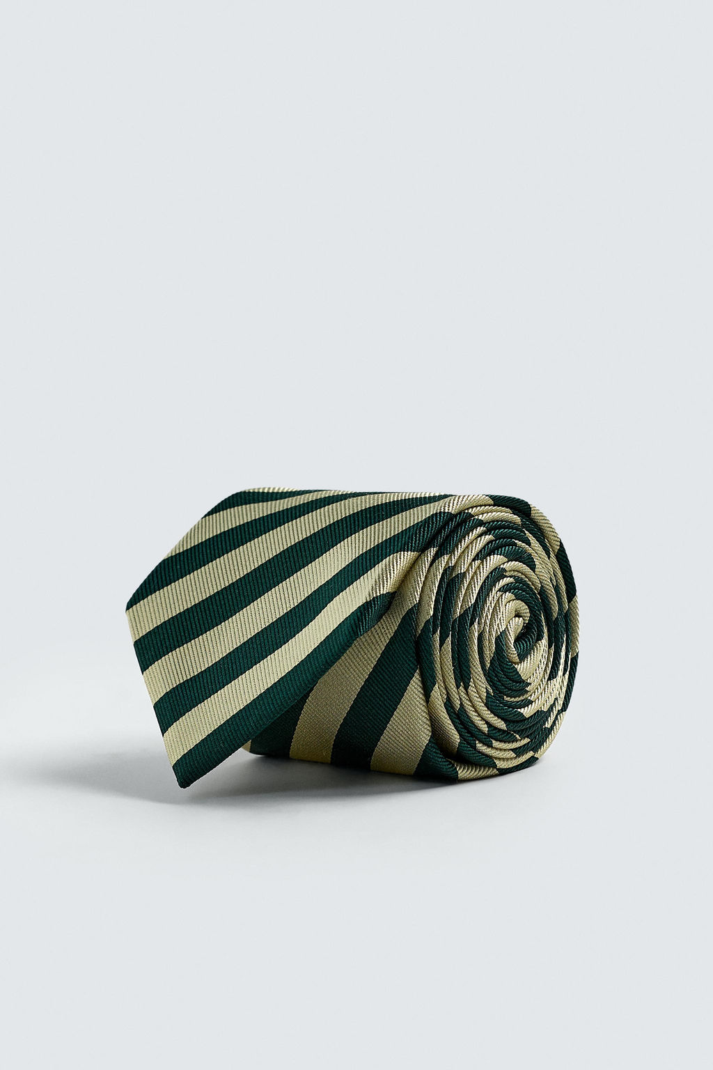 100% SILK STRIPED LIMITED EDITION TIE - Zara фото 2