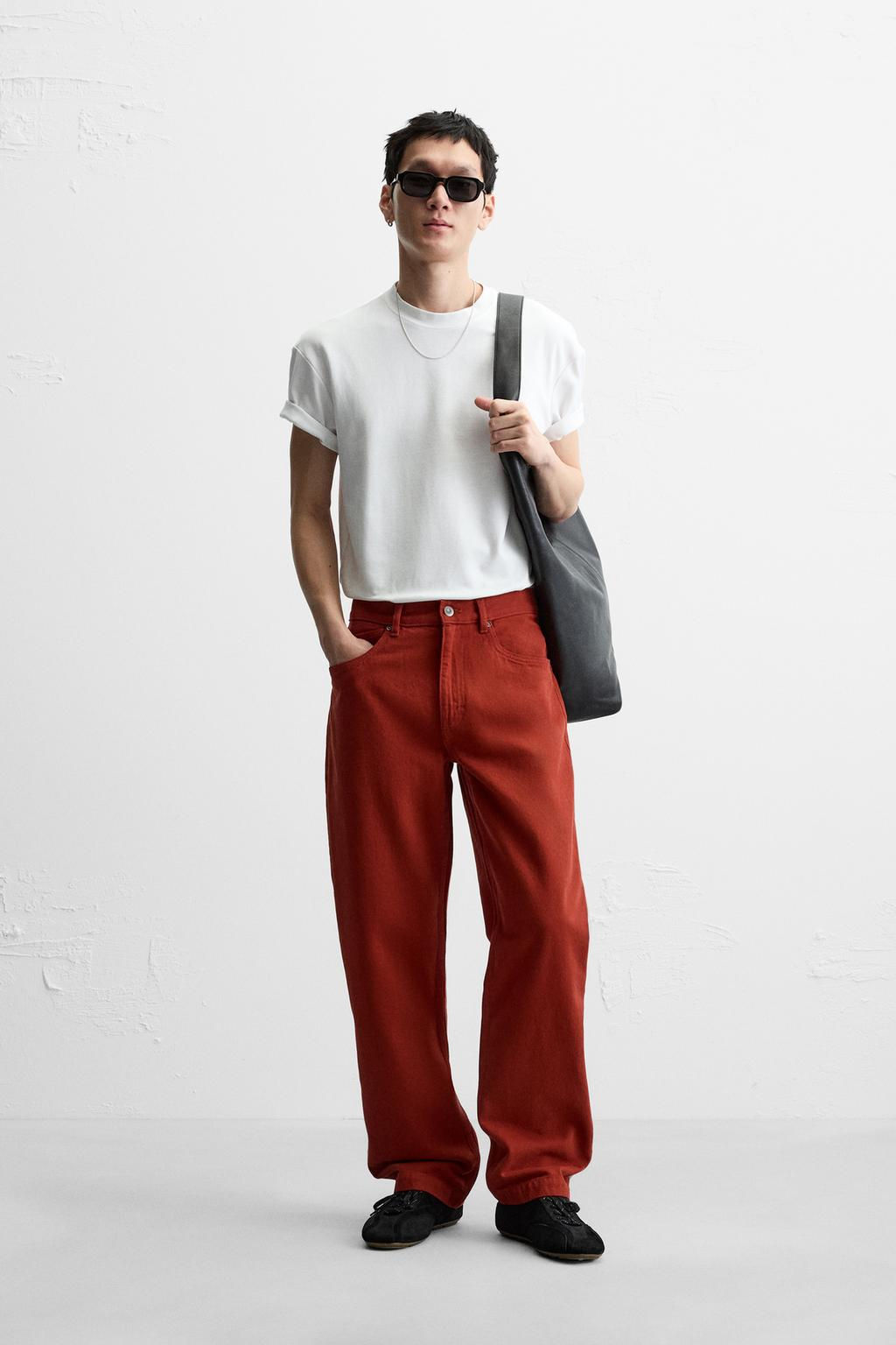 RELAXED FIT JEANS - Zara фото 10
