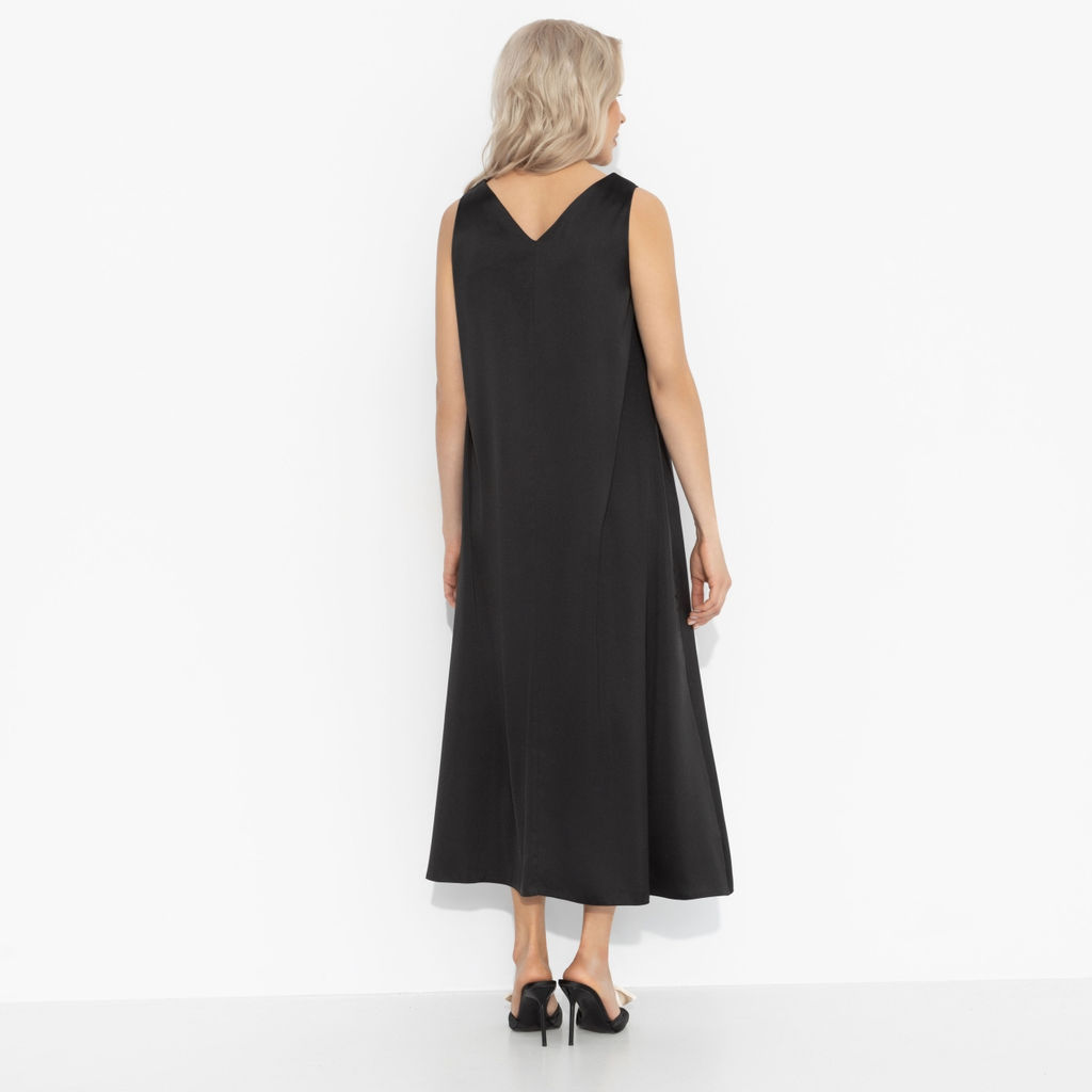 Платье атласное, Стройность в комплекте - Charutti фото 5