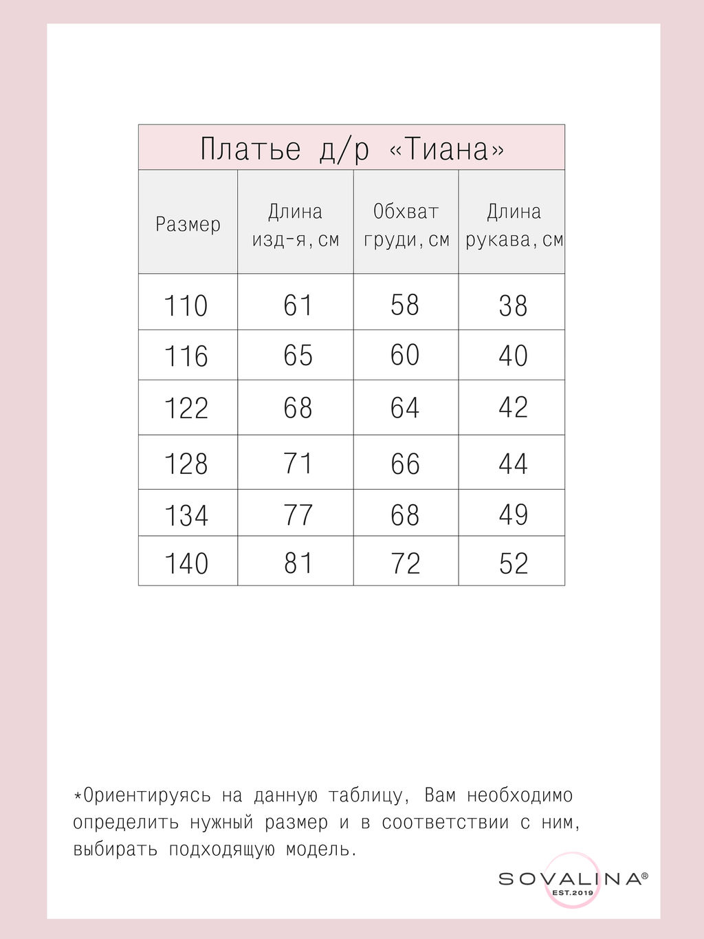 Платье Тиана сердечки пудровые на синем - Sovalina фото 4