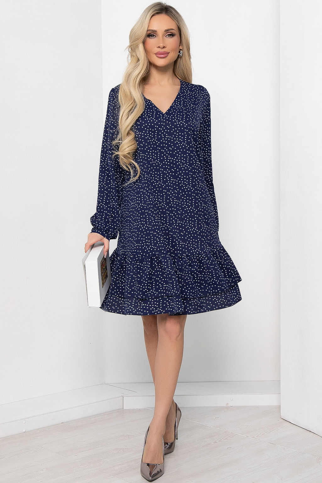 Платье Дженнифер (синее) П8491 - Lt collection фото 4