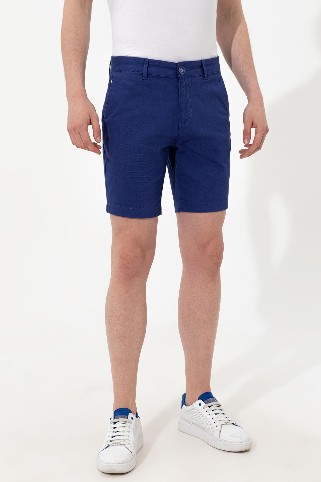 U. S. Polo Assn Мужские синие тканые шорты - U.s. polo assn фото 2