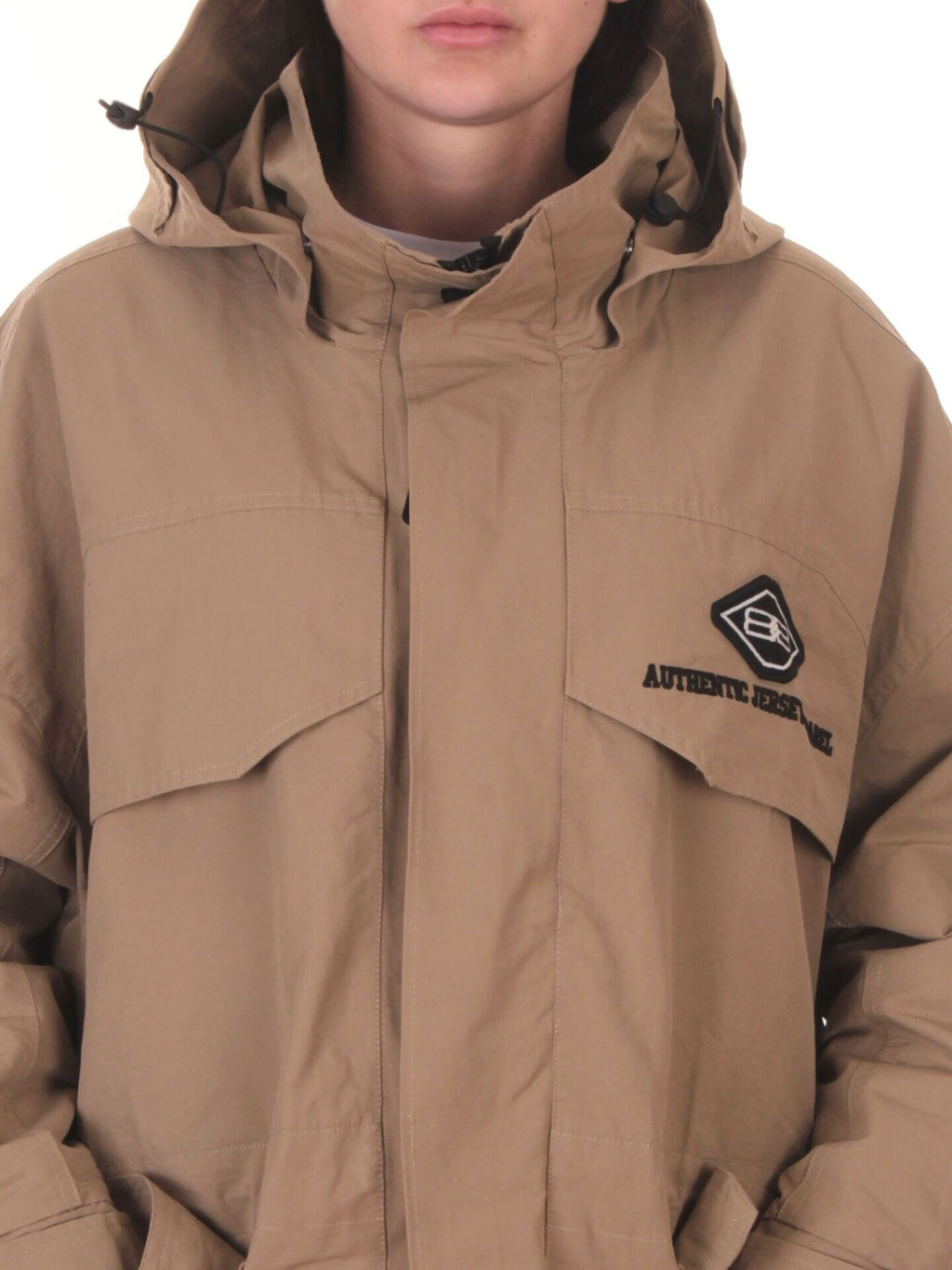 3104 DK. BEIGE Куртка демисезонная женская (100 гр. холлофайбер) - Fashion фото 4