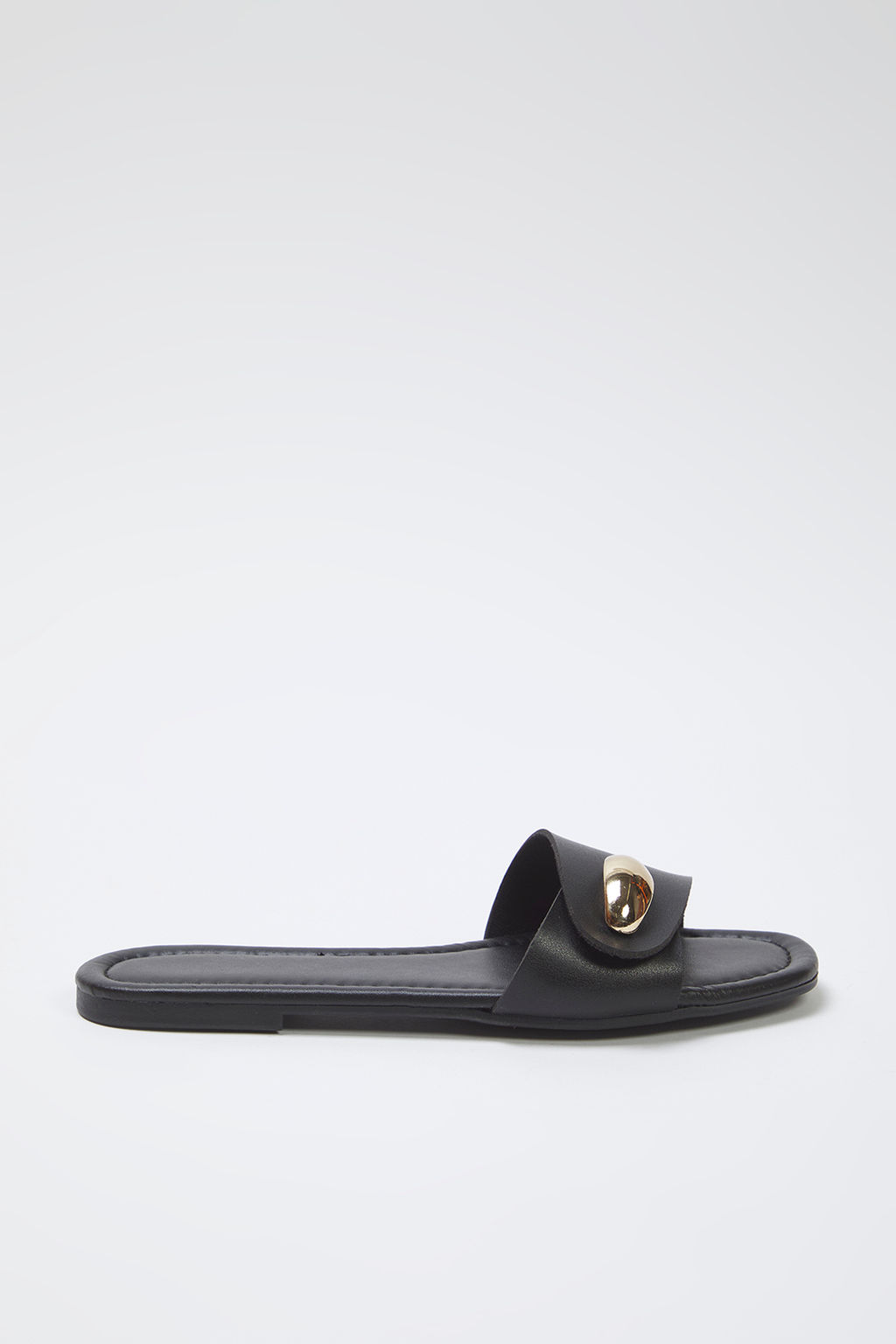 Trendyolmilla Shoes Siyah Metal Suslemeli Kad?n S?k Terlik TAKSS25TE00041  фото 8