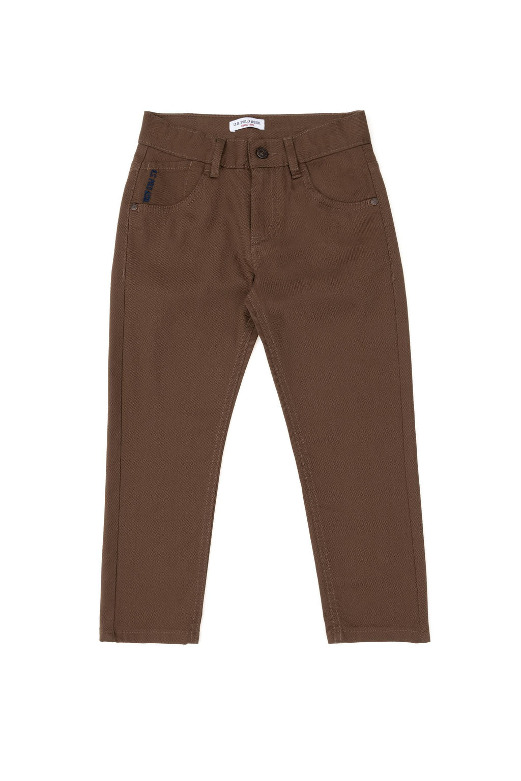 Брюки из парусины кокосового цвета для мальчиков Неожиданная скидка в корзине - U.s. polo assn фото 2