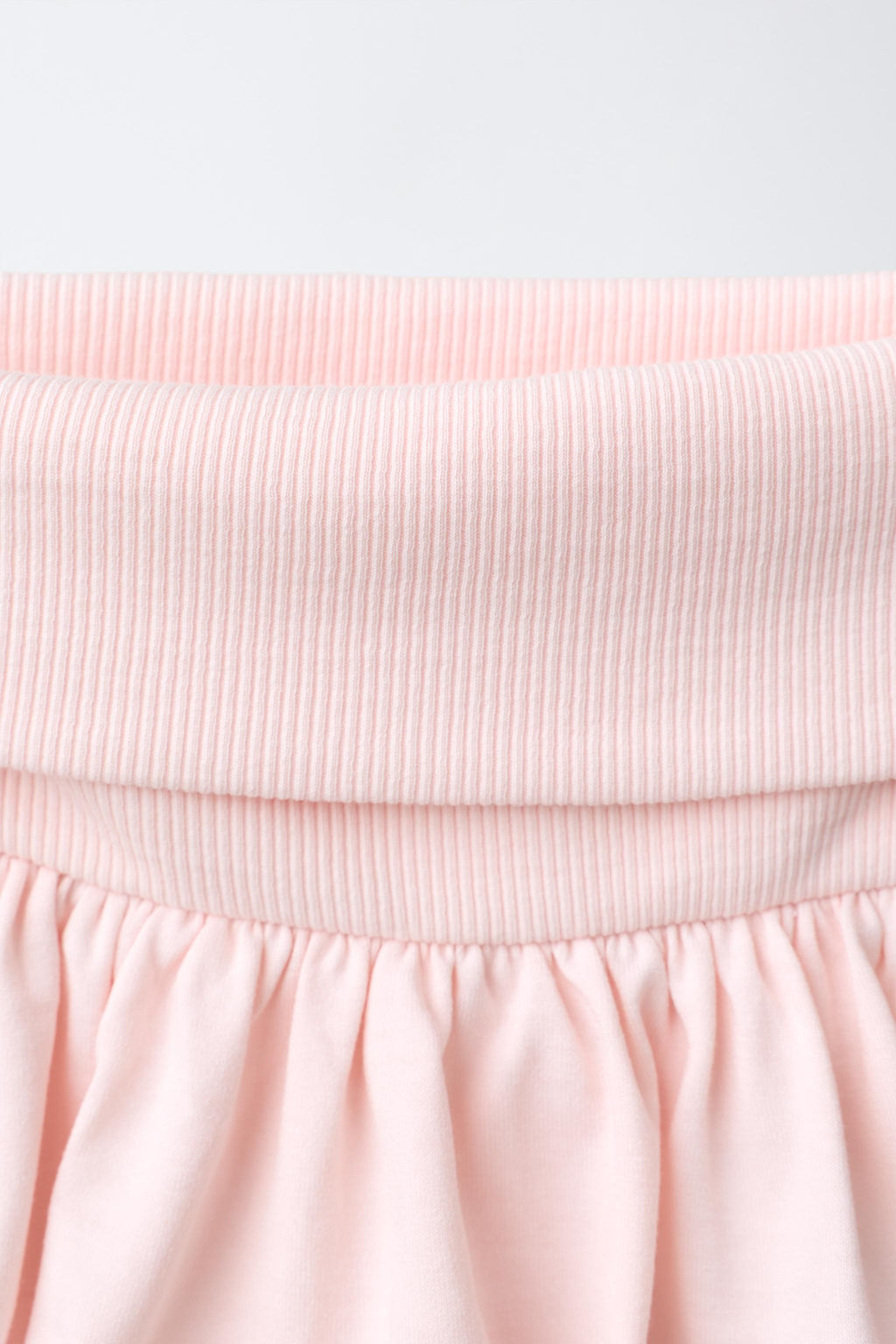 FALDA BERMUDA VOLANTES CINTURA VUELTA / Rosa pastel - Zara фото 8
