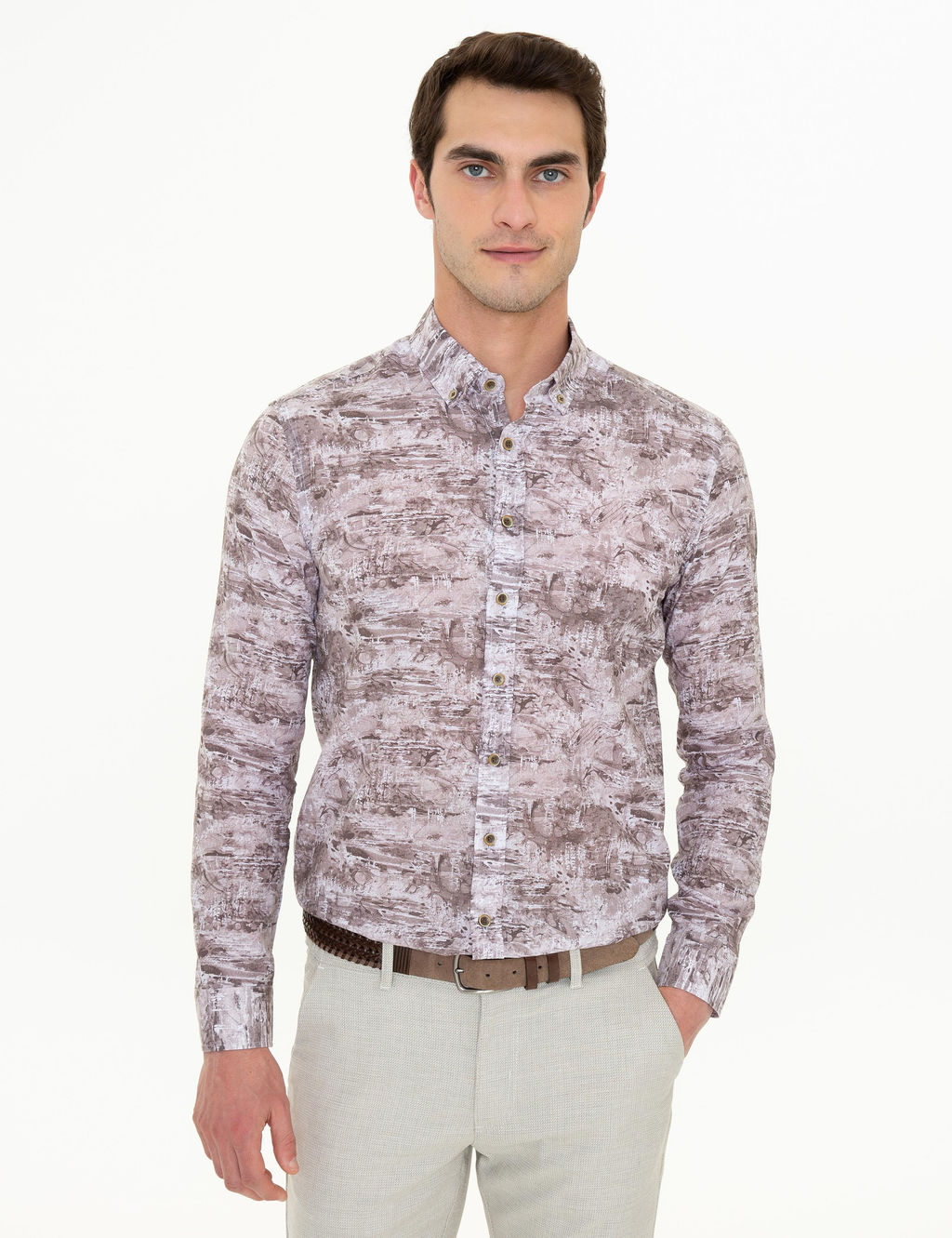 Vizon Slim Fit Uzun Kollu G_mlek