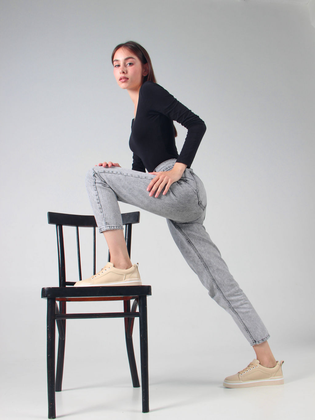 Кеды 158.palomabe/w. Бежевый