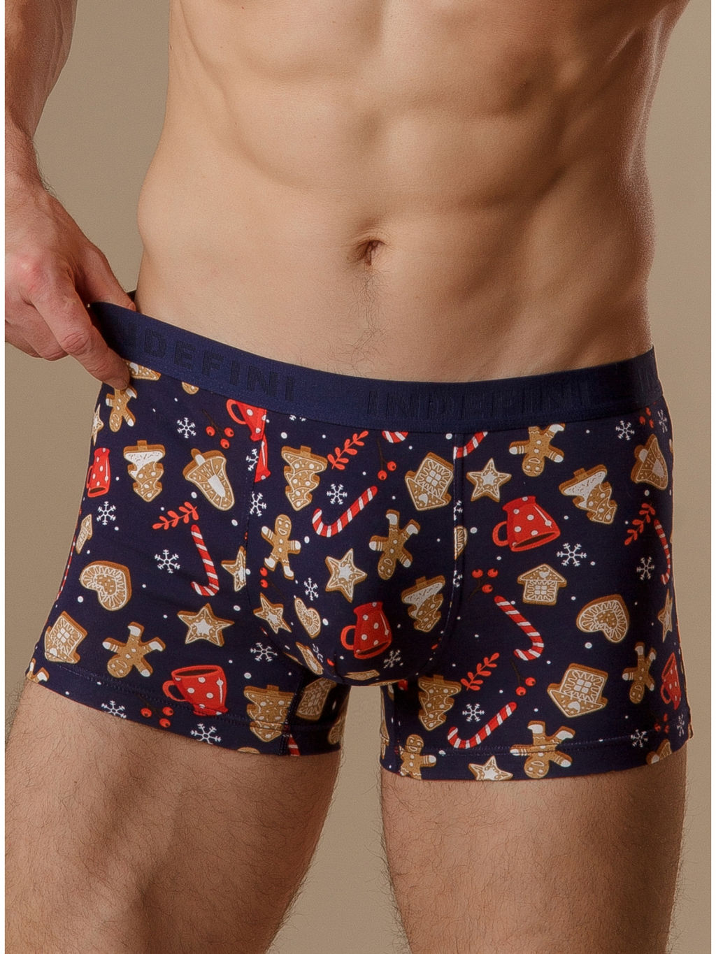 Мужские трусы боксеры Индефини (Арт.3090MUF) - Indefini фото 5