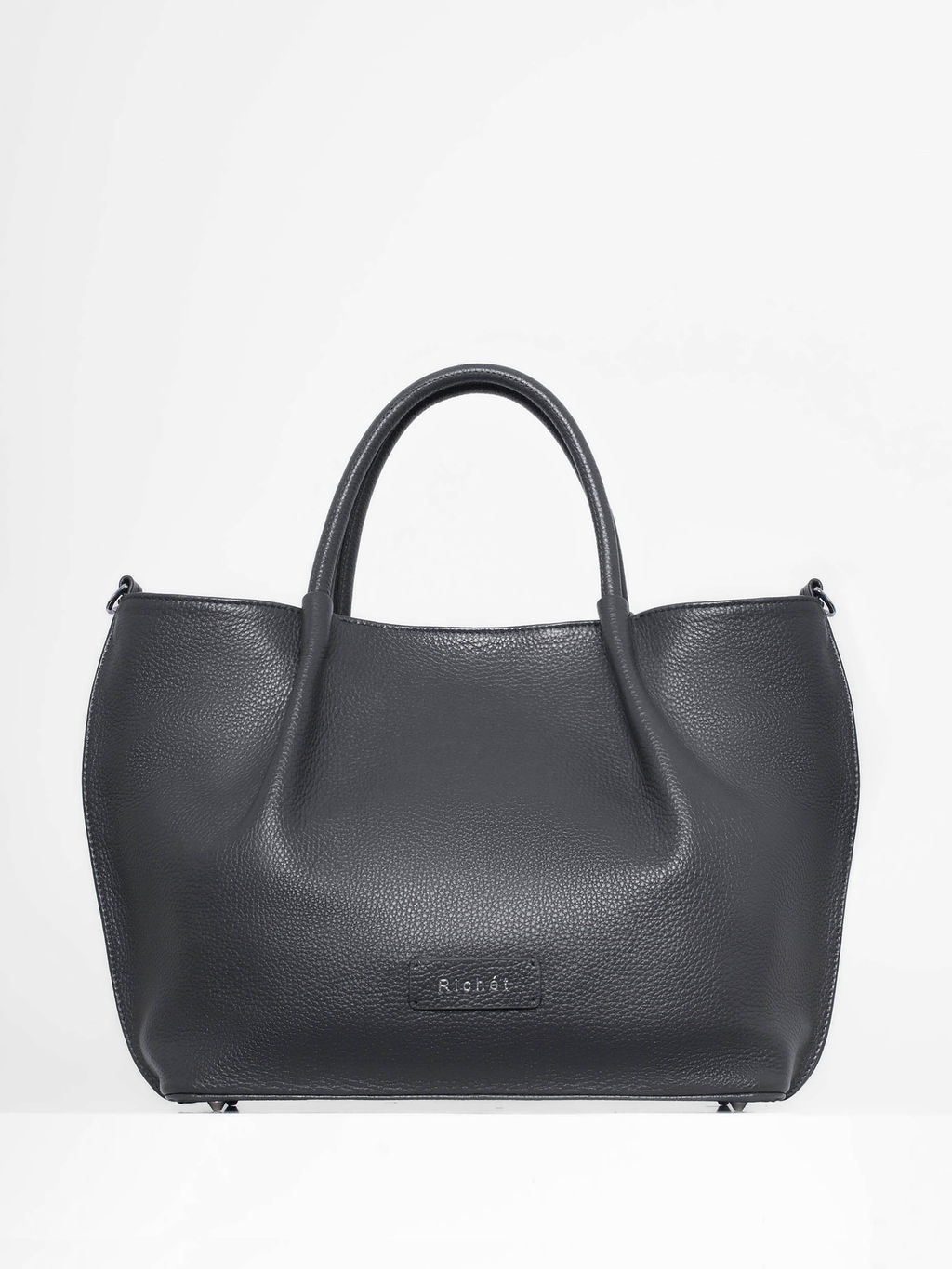 Женская кожаная сумка Richet 2910LN 303 Серый