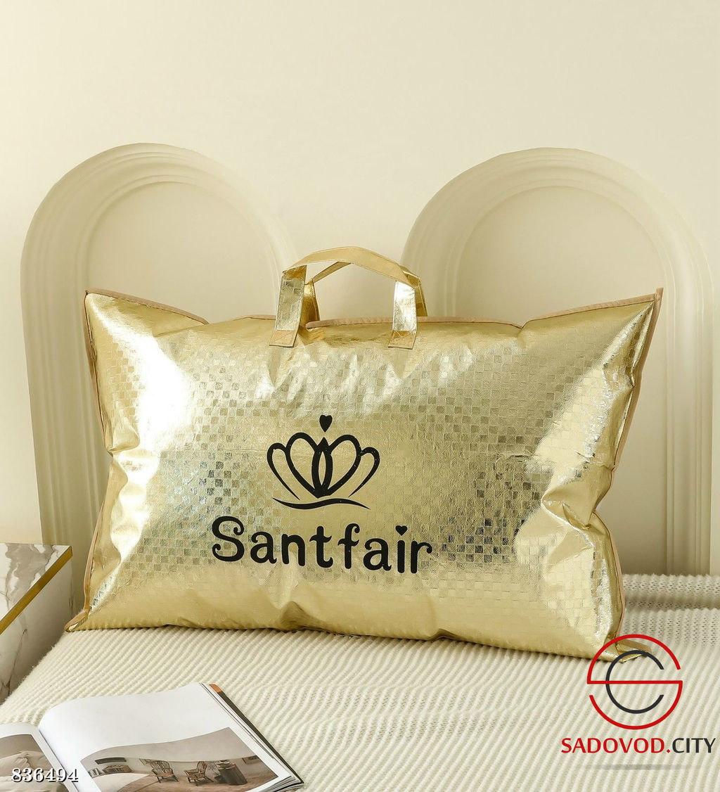 Подушка с наполнителем микрогеля и шелка