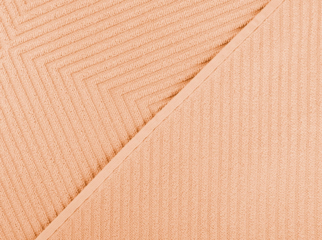 6с102.411ж1 Диагональ (1-неж.оранж) Полотенце махровое 67х150см