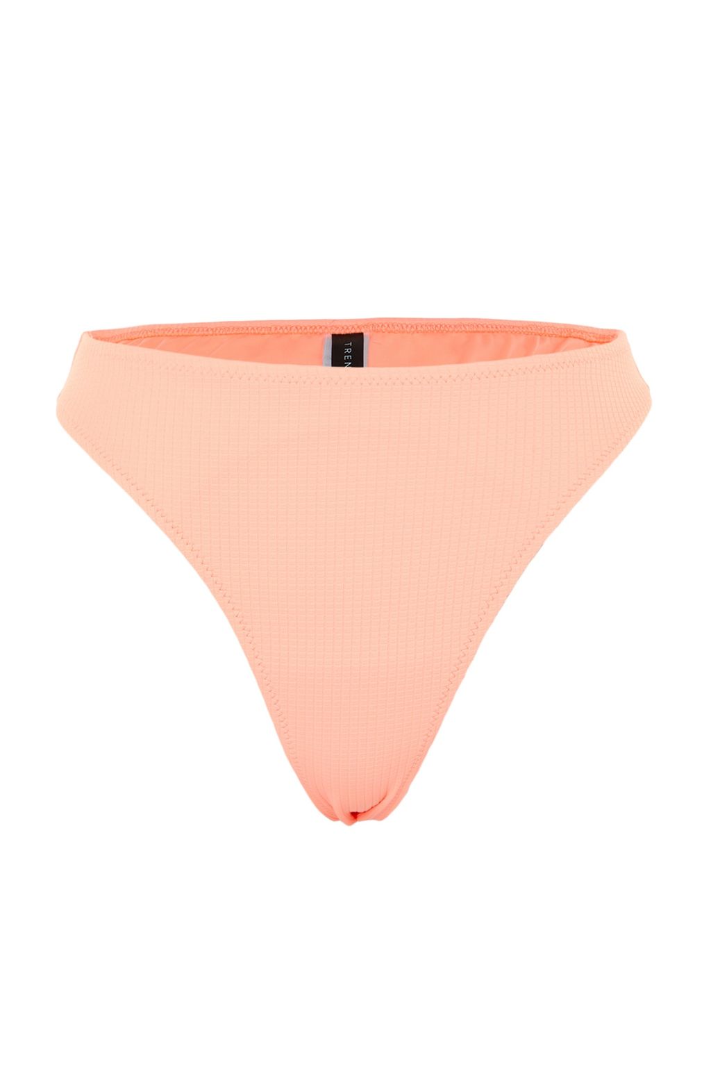 Turuncu Dokulu High Leg Bikini Alt? TBESS23BA00149 - Trendyolmilla фото 7