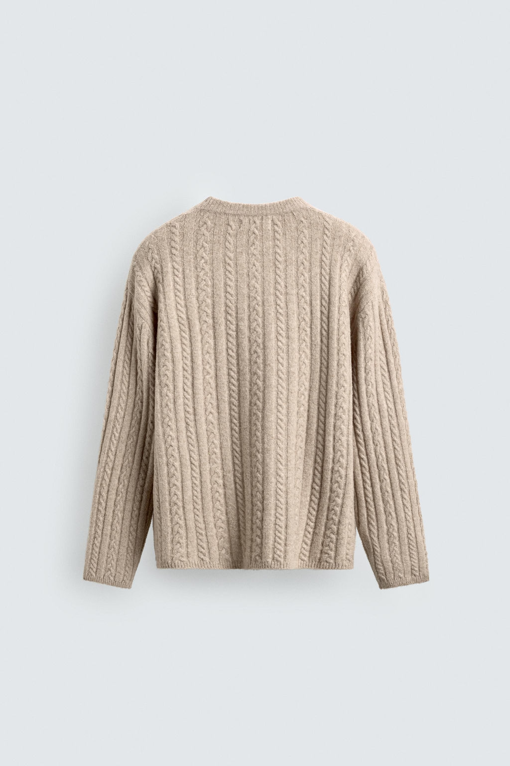 CABLE-KNIT SWEATER - Zara фото 8