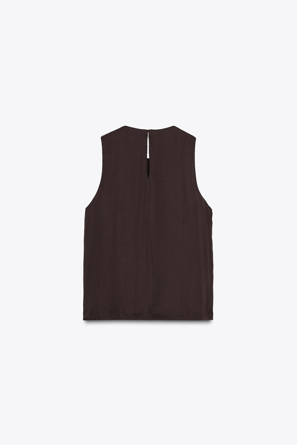 SATIN TOP WITH RUFFLES - Zara фото 7