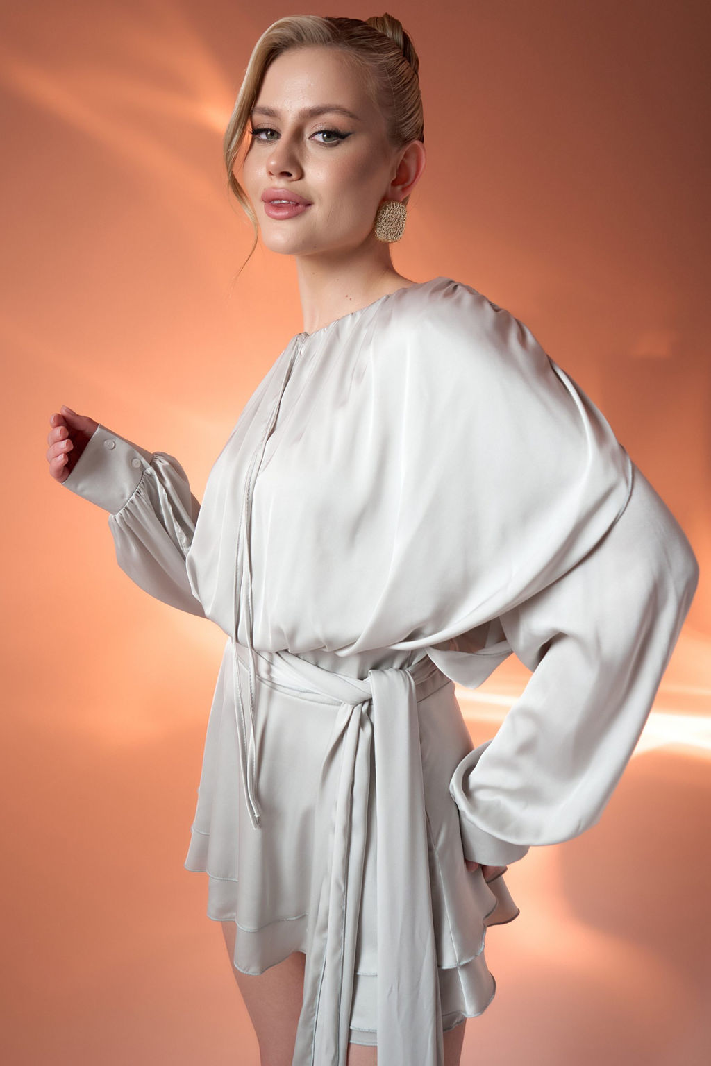 Платье Муза (жемчужный) - Эльза фото 13