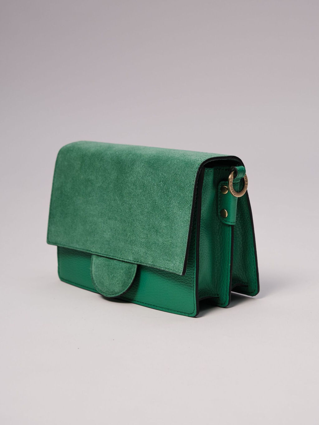 Сумка через плечо Deboro 30574 зеленая весна