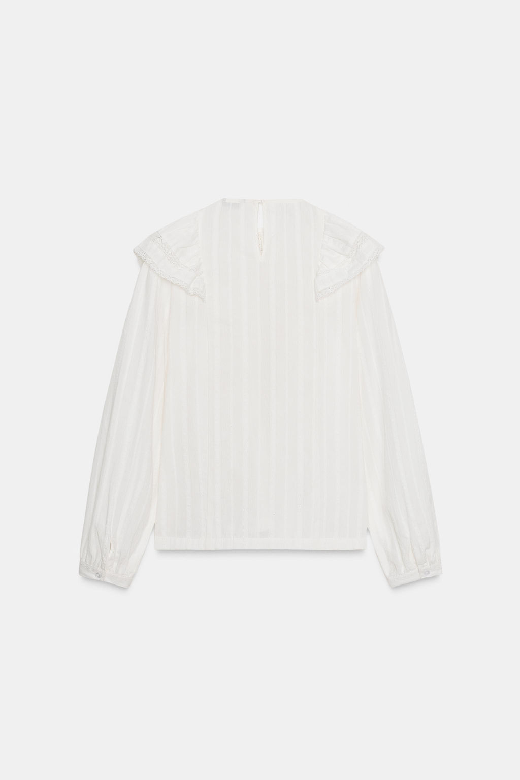 ROMANTIC SHIRT WITH RUFFLES - Zara фото 6