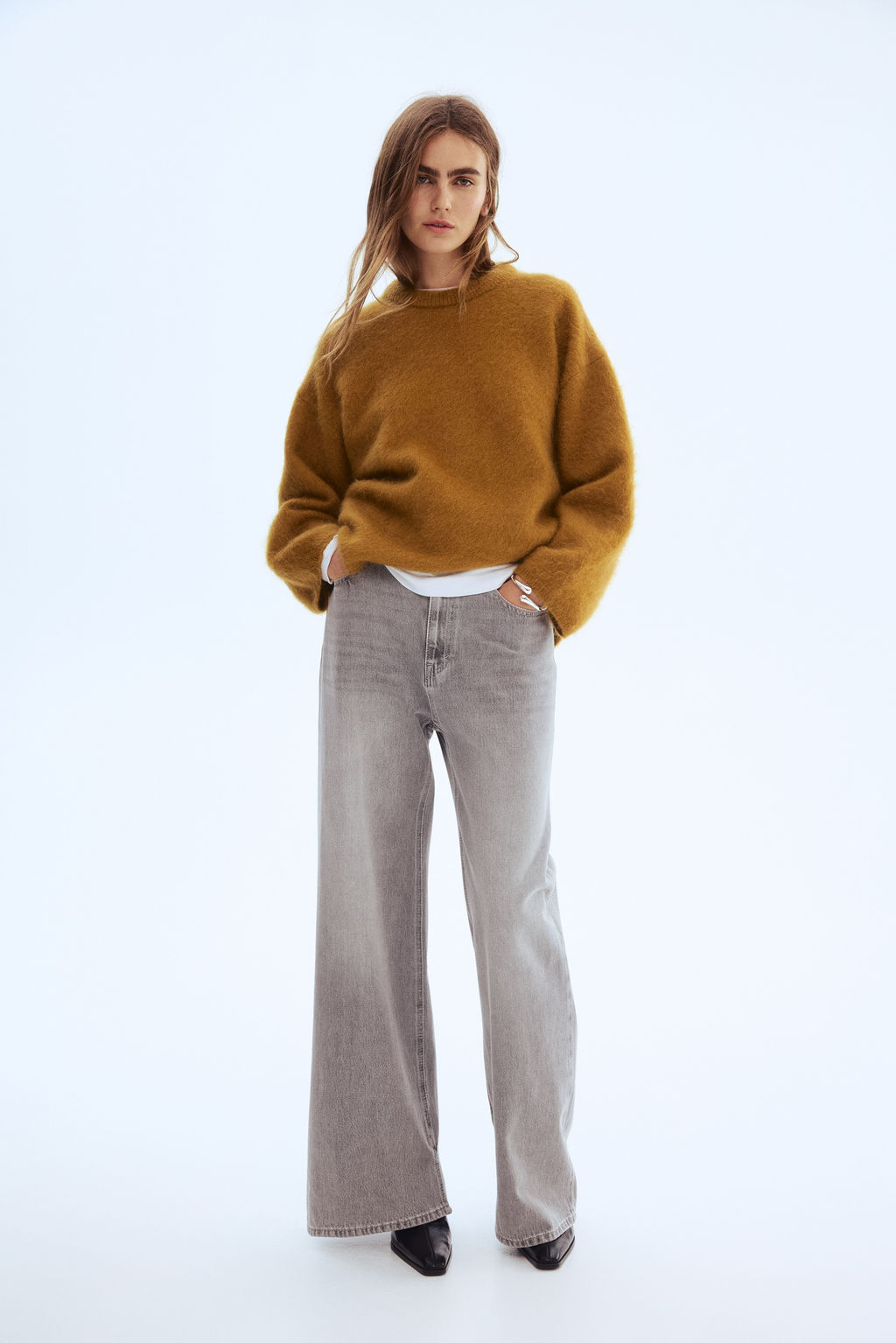 Jersey oversize en mezcla de mohair - H&m фото 14