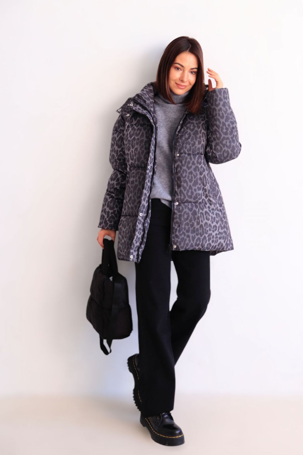 Martichelli Куртка зимняя с анималистичным принтом  фото 9