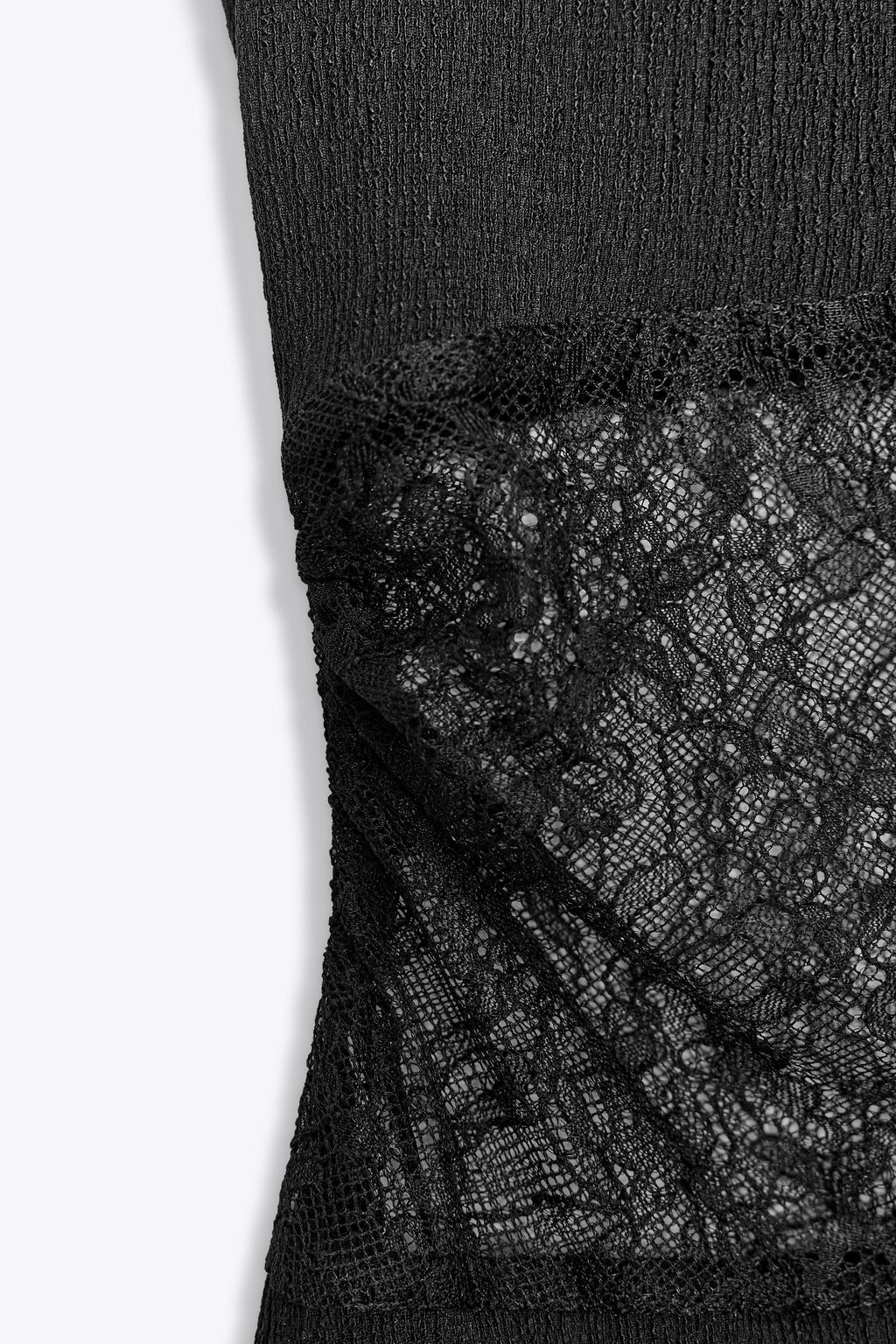 LACE TRIM SHORT DRESS - Zara фото 16