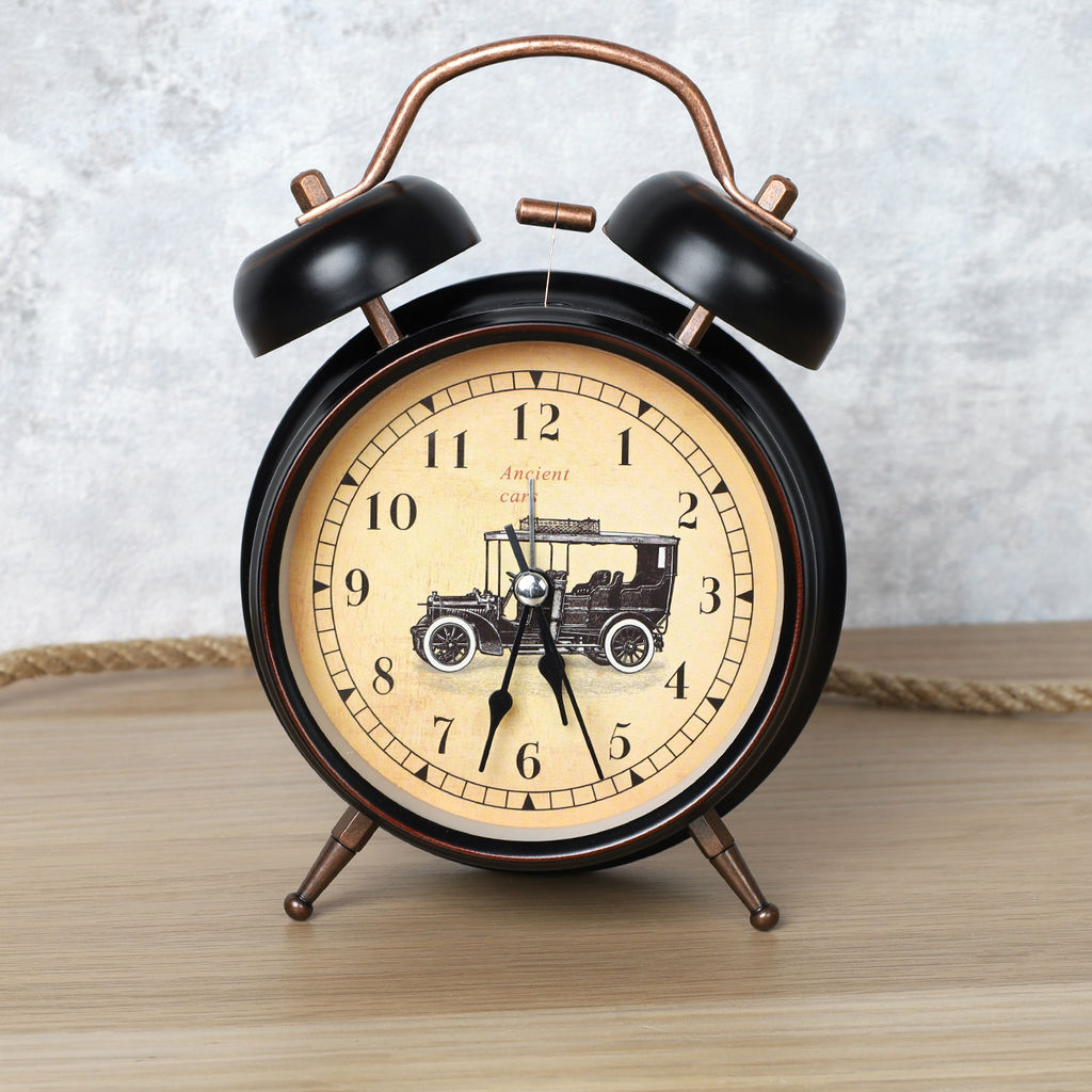 Будильник 10,5 см / 6040BA /уп 60/ - ГалеонТрейд фото 8