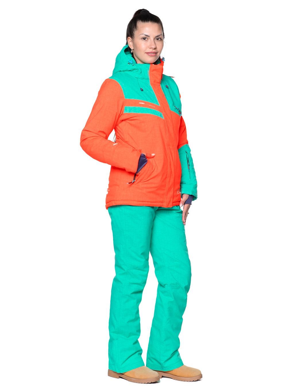 Костюм B-8723 Оранжевый