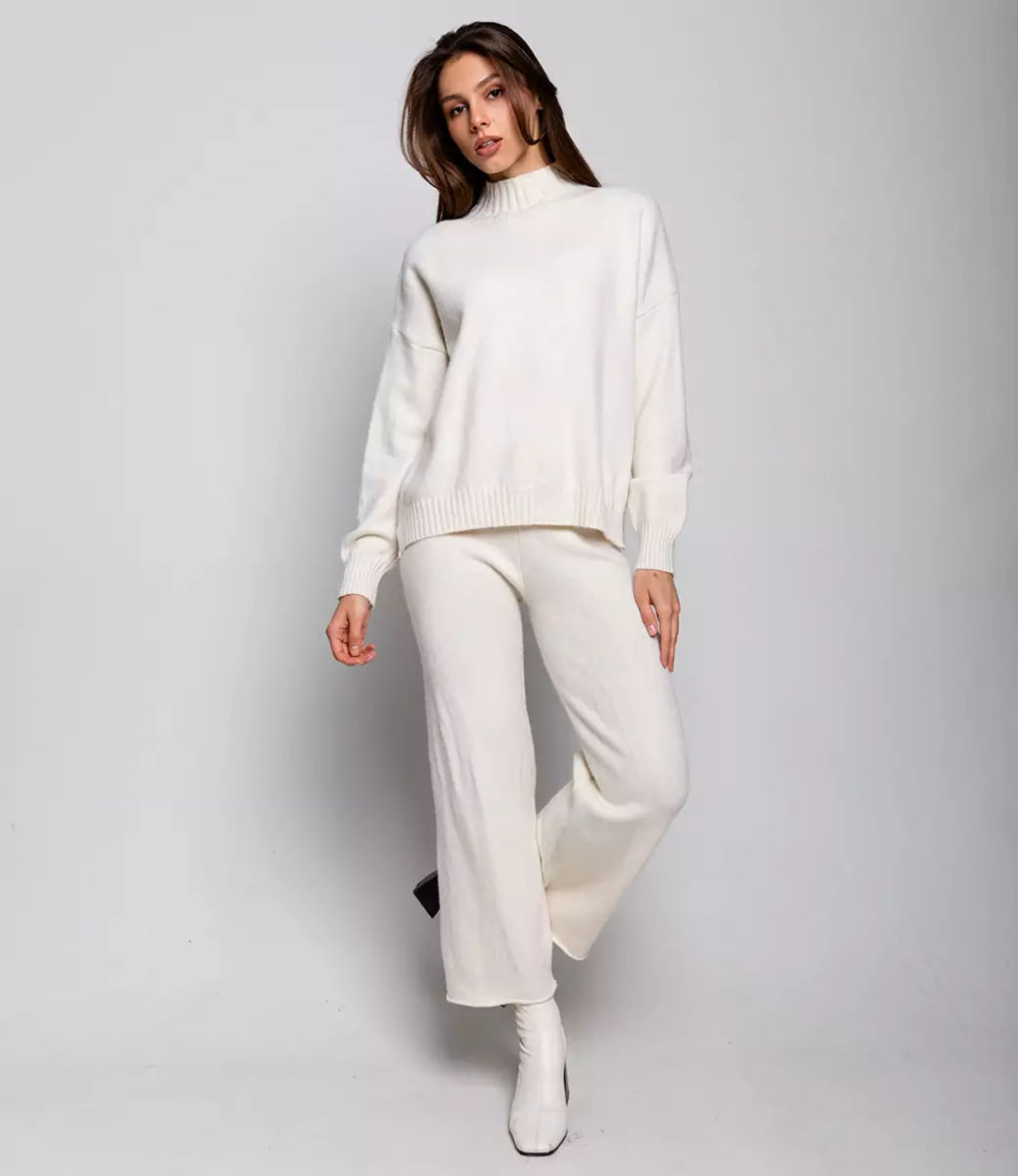 Костюм #КТ2516, молочный