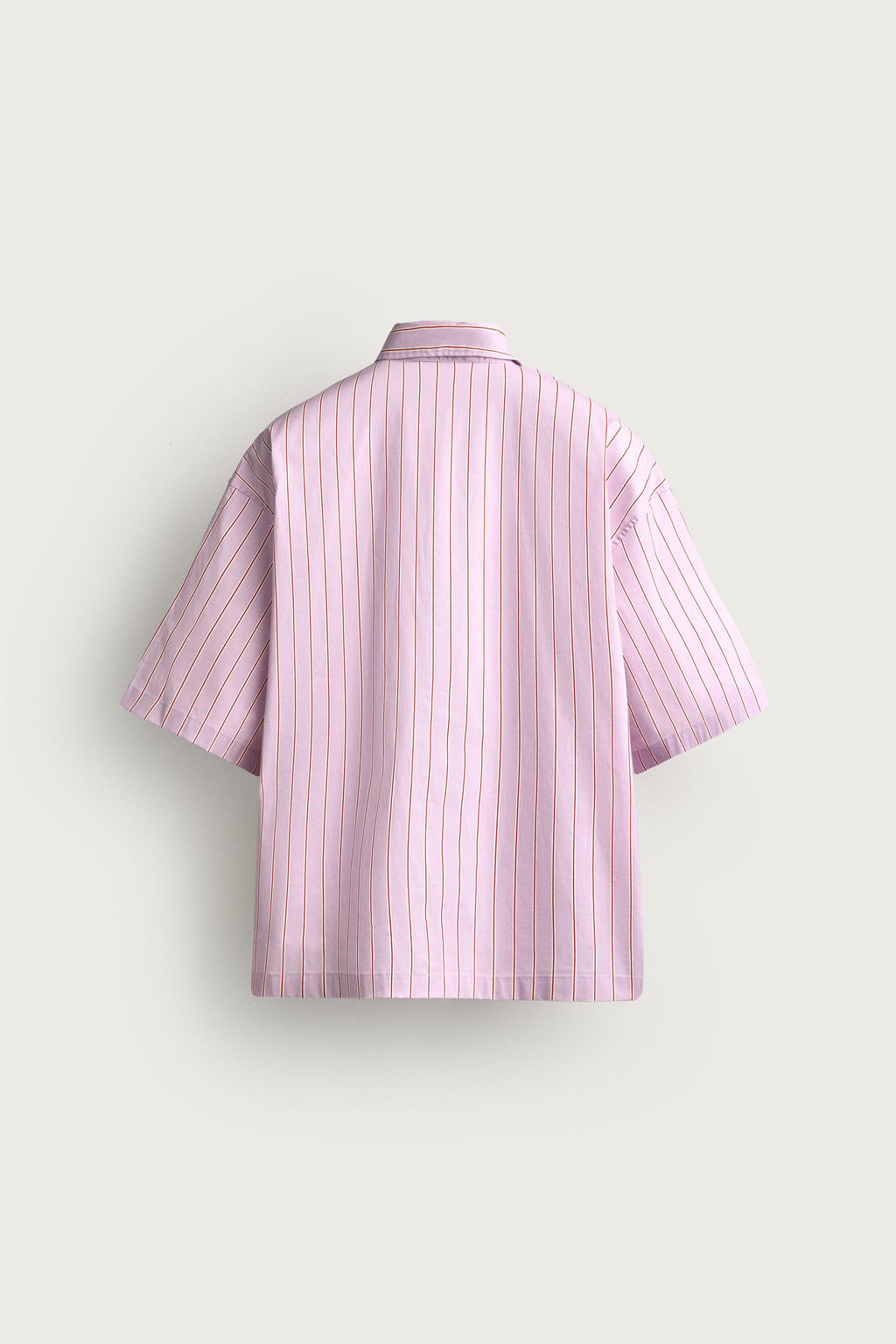 CAMISA BOXY FIT GR?FICOS ESTAMPADOS / Violeta - Zara фото 8