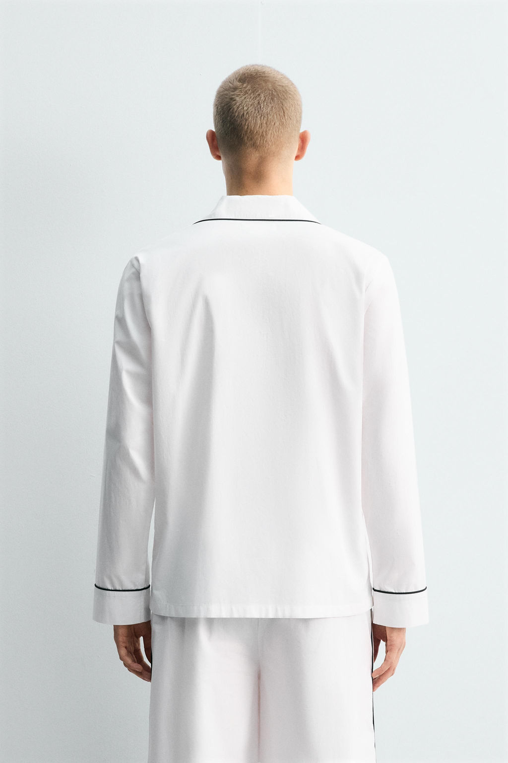 LIMITED EDITION PYJAMA SET WITH CONTRAST PIPING - Zara фото 3