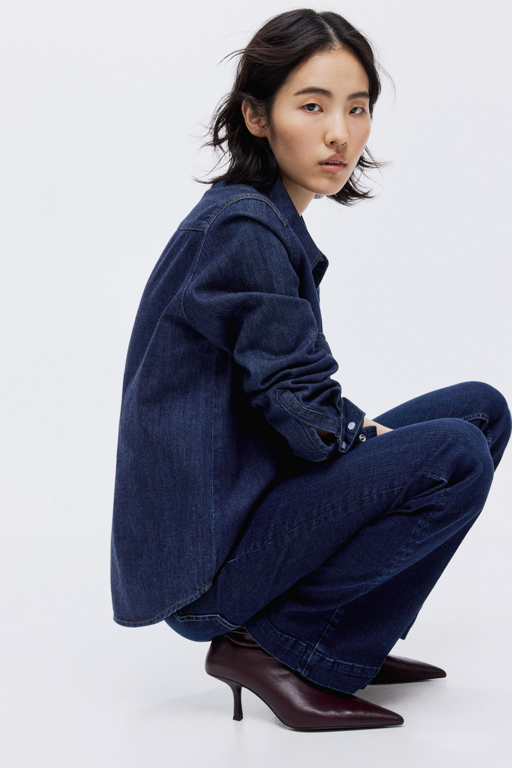 Botas calcet?n de piel - H&m фото 5